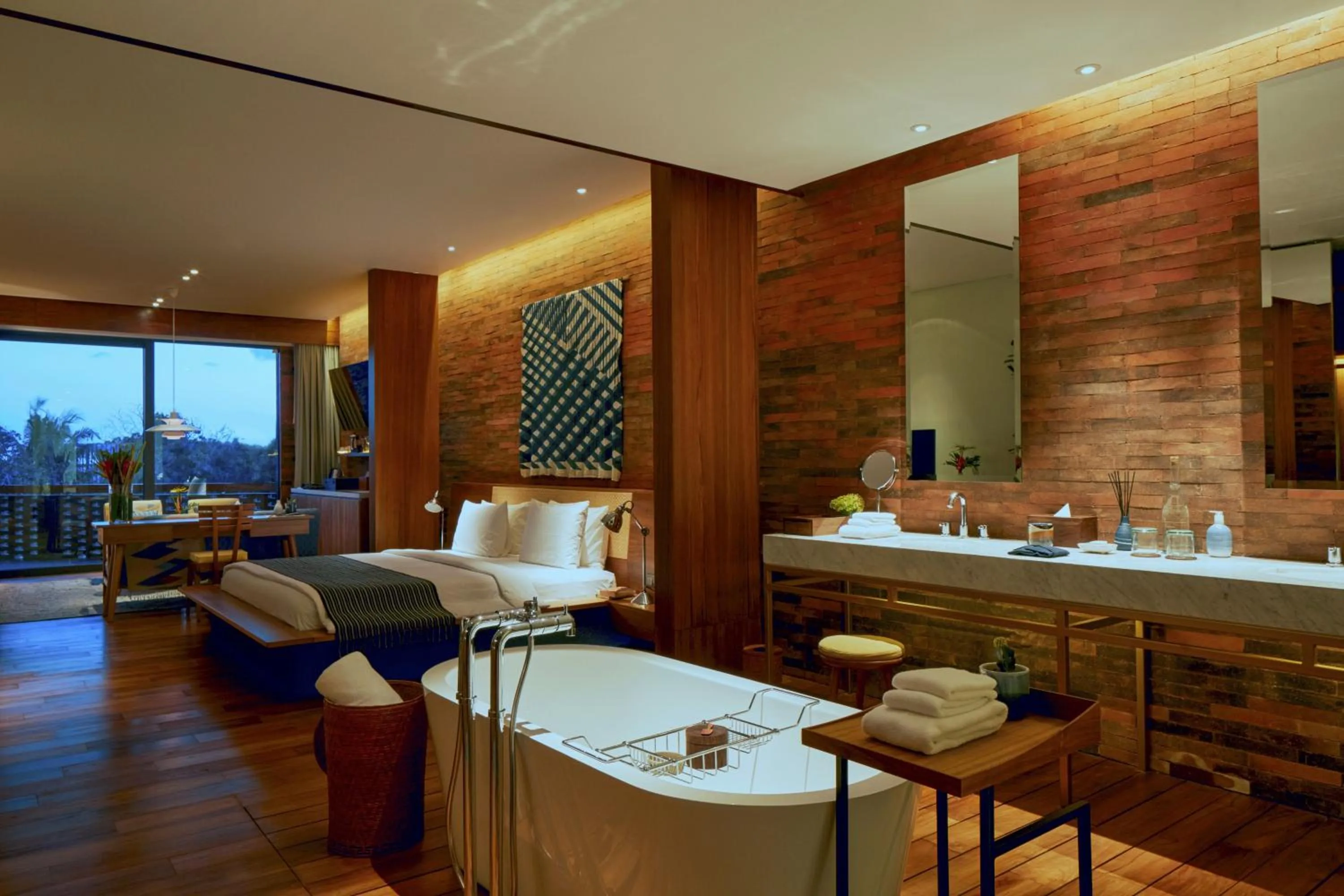 Bathroom in Desa Potato Head Bali