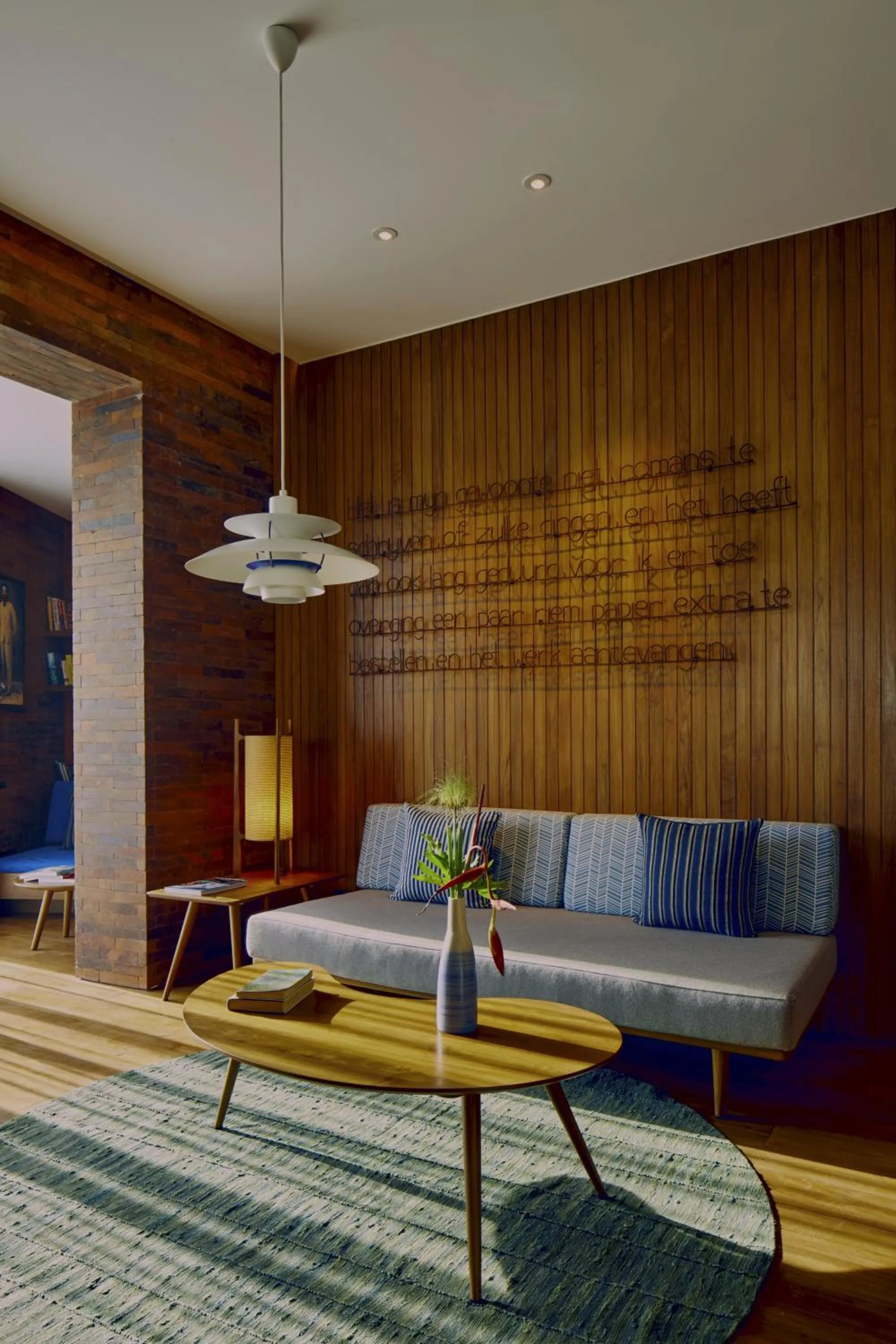 Seating area in Desa Potato Head Bali