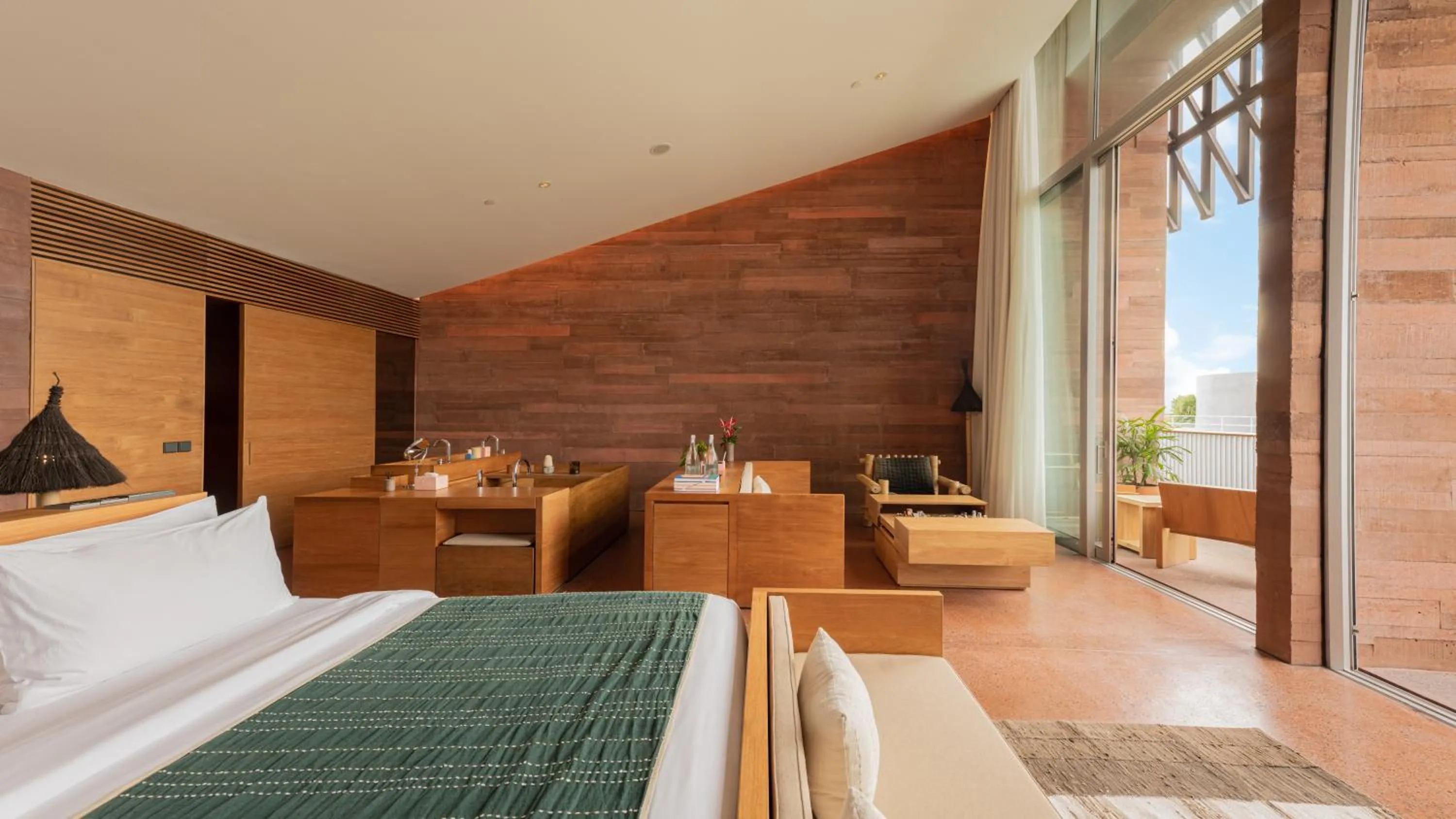 Bedroom, Bed in Potato Head Suites & Studios