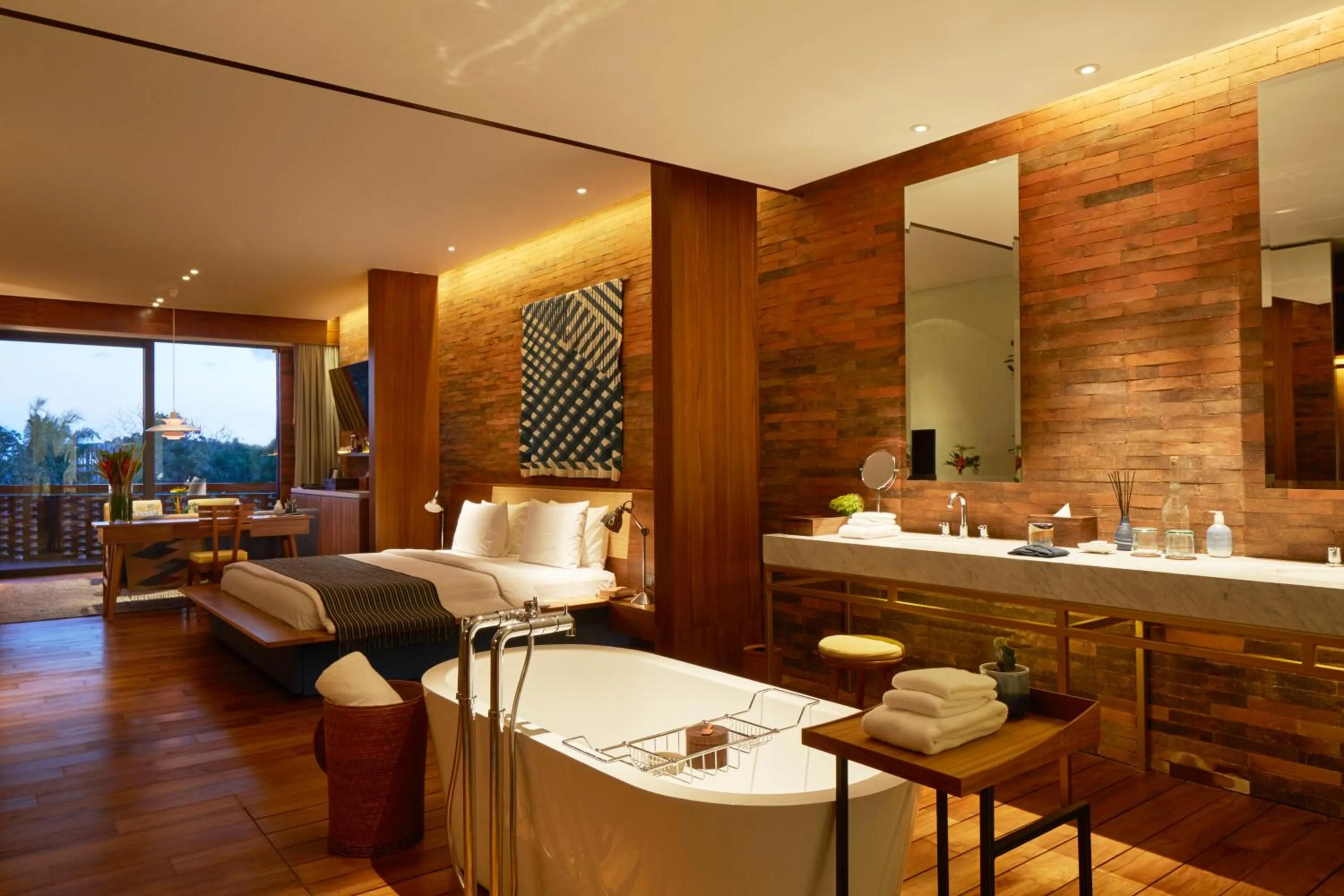 Bed in Potato Head Suites & Studios