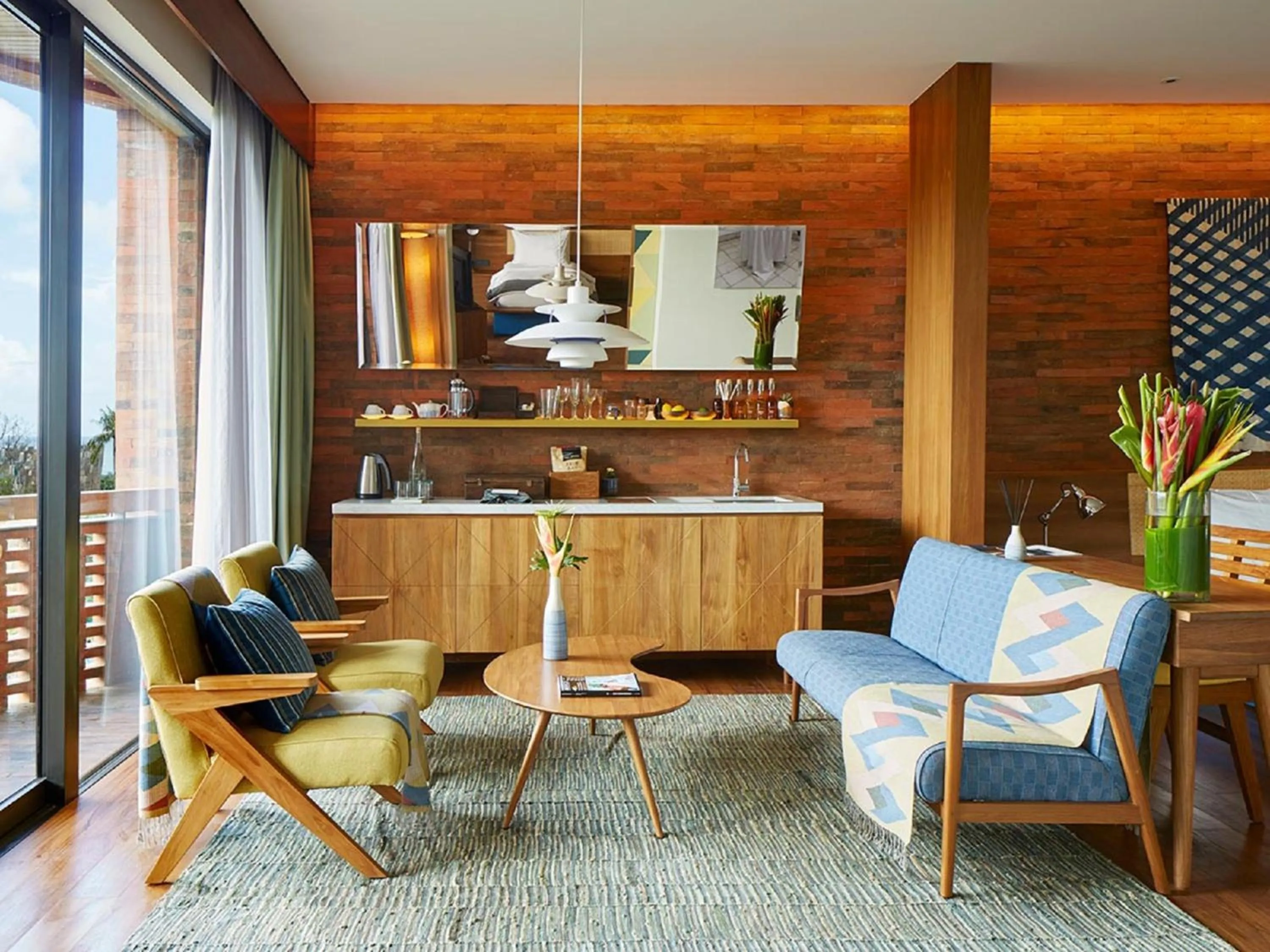 Patio in Potato Head Suites & Studios