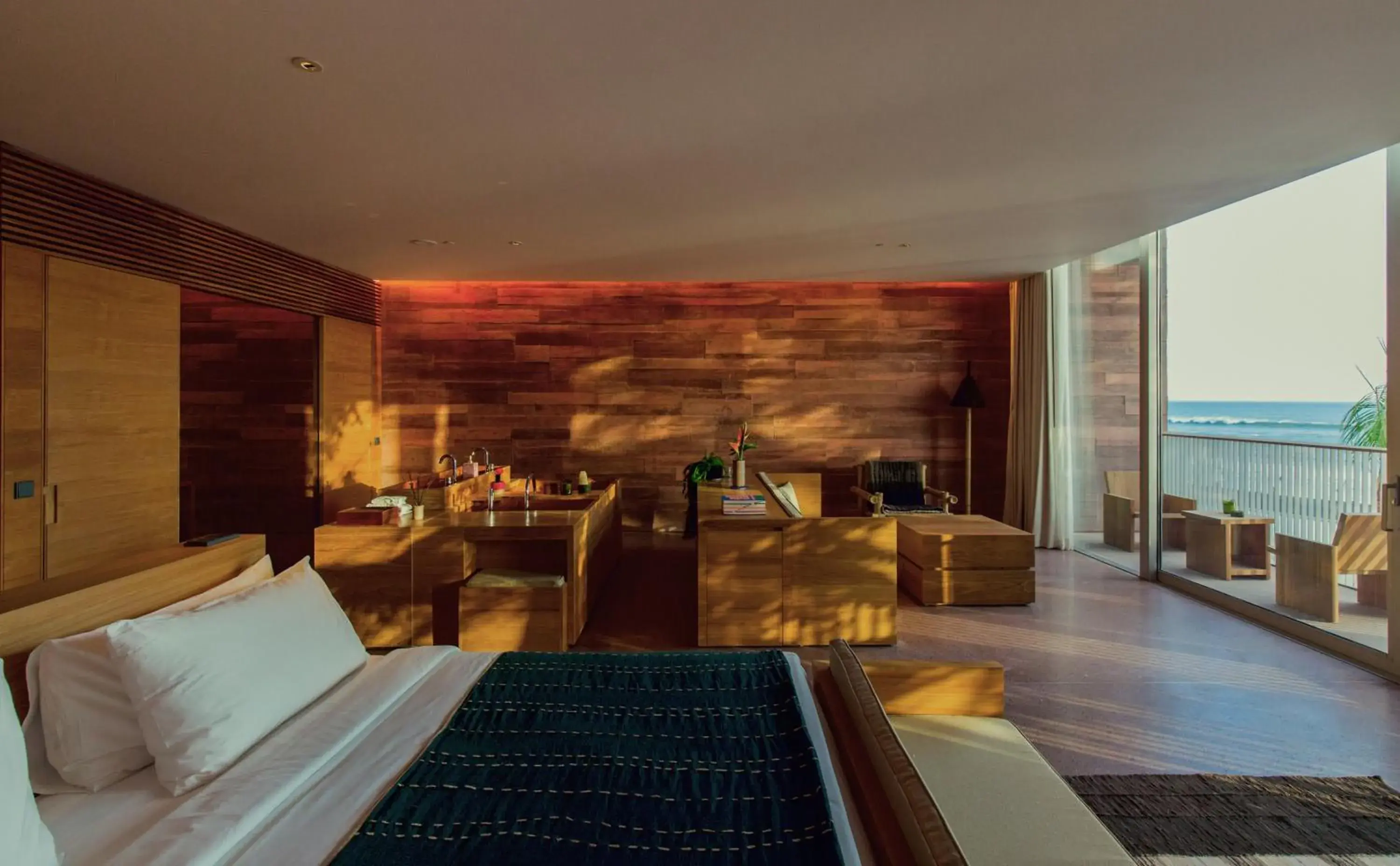 Bed in Desa Potato Head Bali Bed in Desa Potato Head Bali