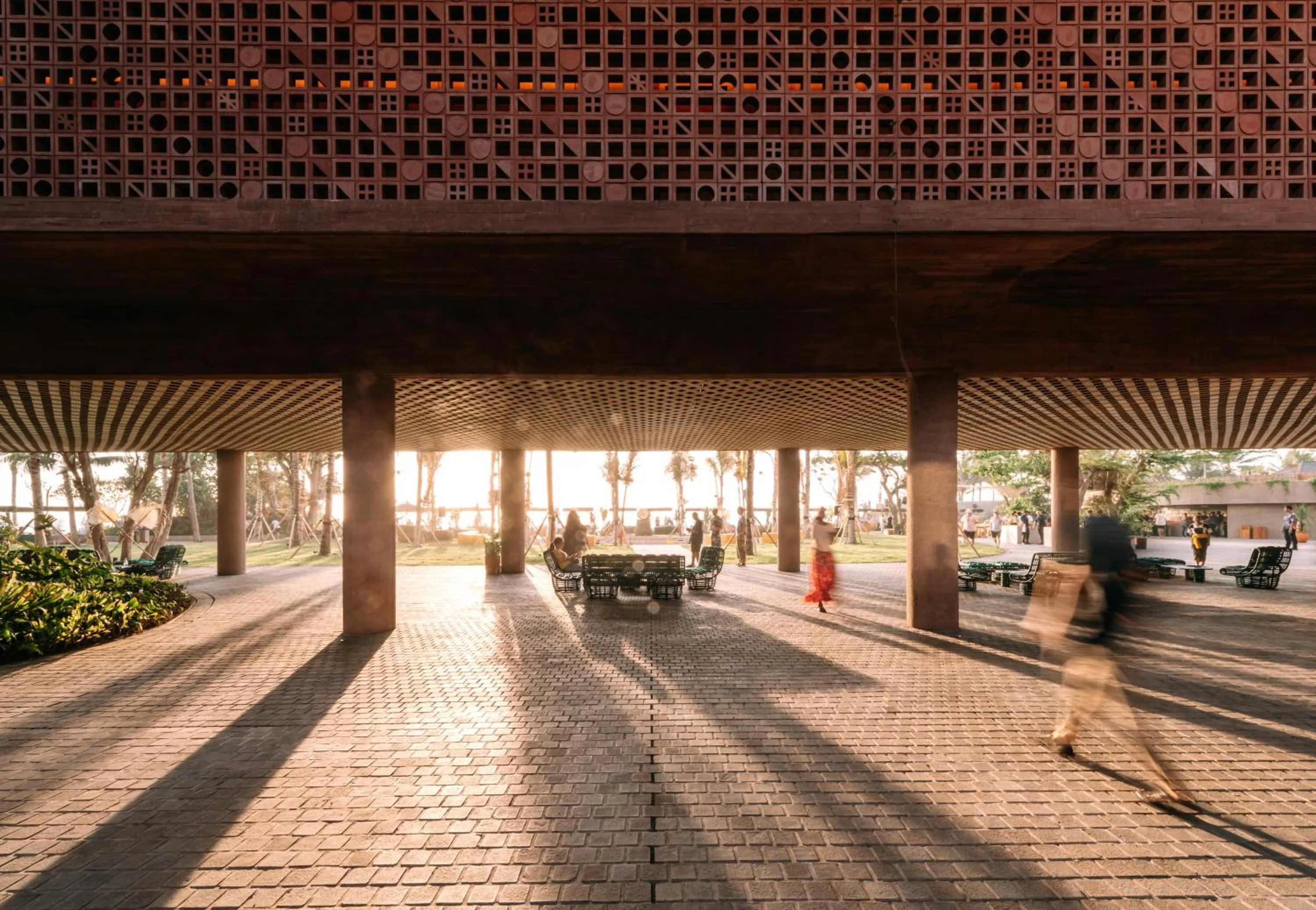 Patio in Potato Head Suites & Studios