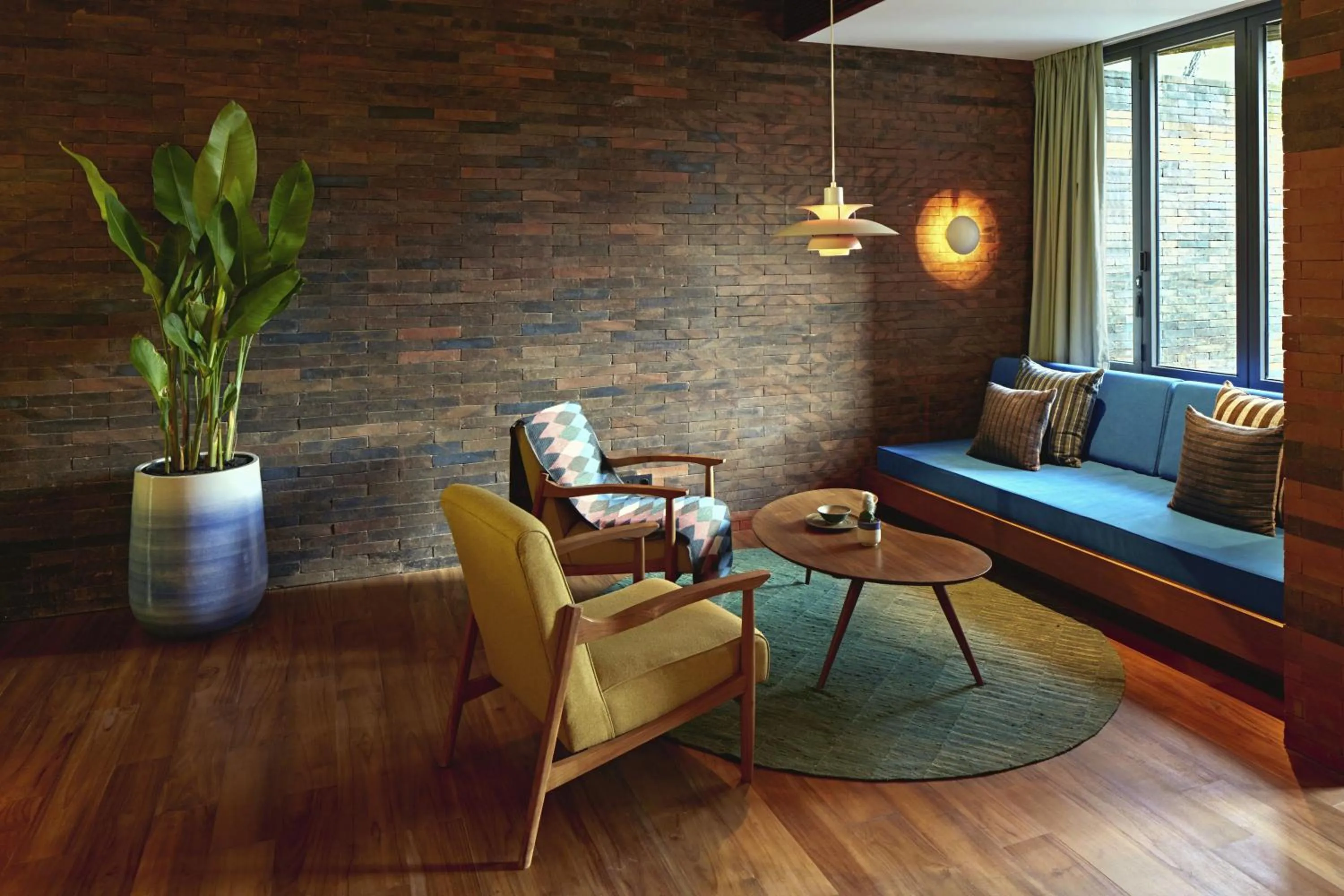 Seating area in Desa Potato Head Bali