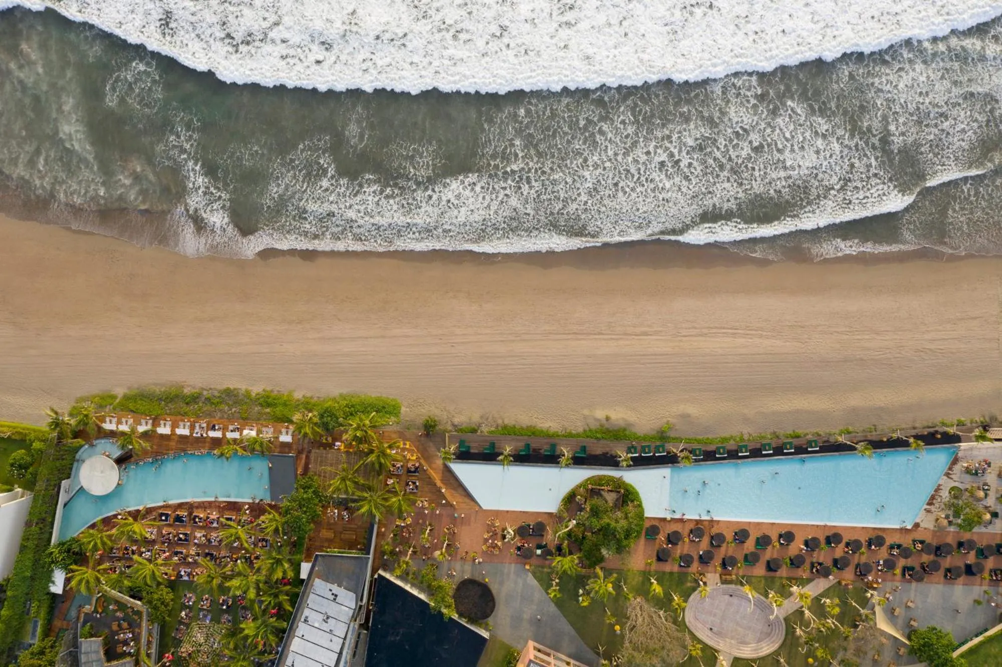 Bird's eye view in Potato Head Suites & Studios