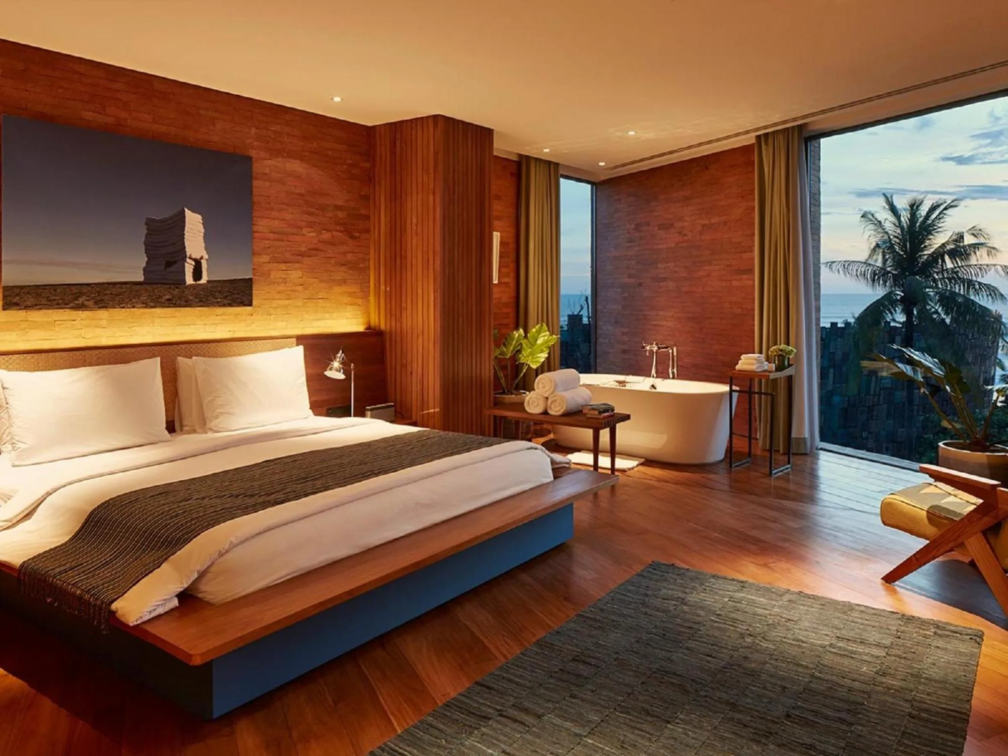 Bed in Potato Head Suites & Studios