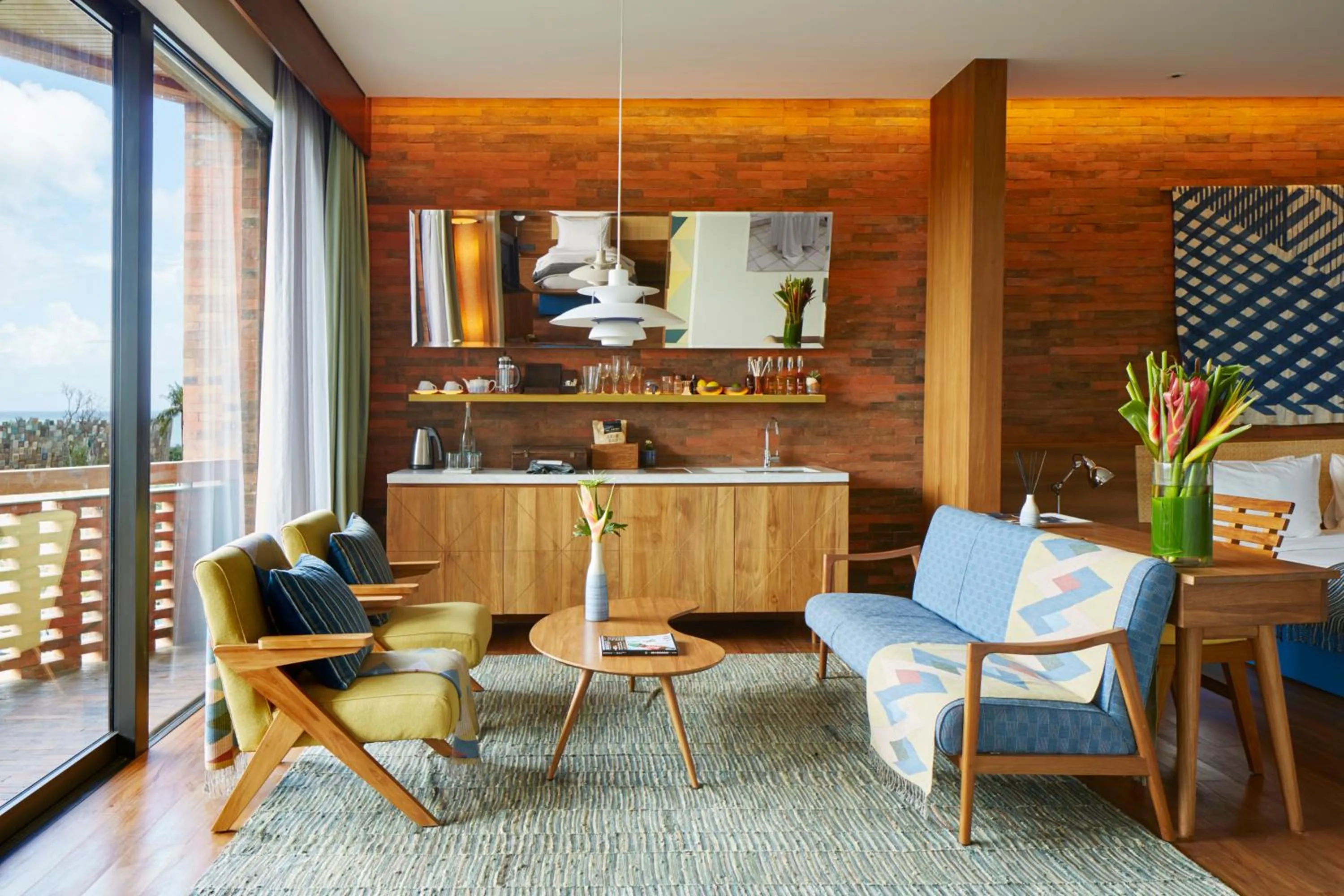 Living room in Potato Head Suites & Studios