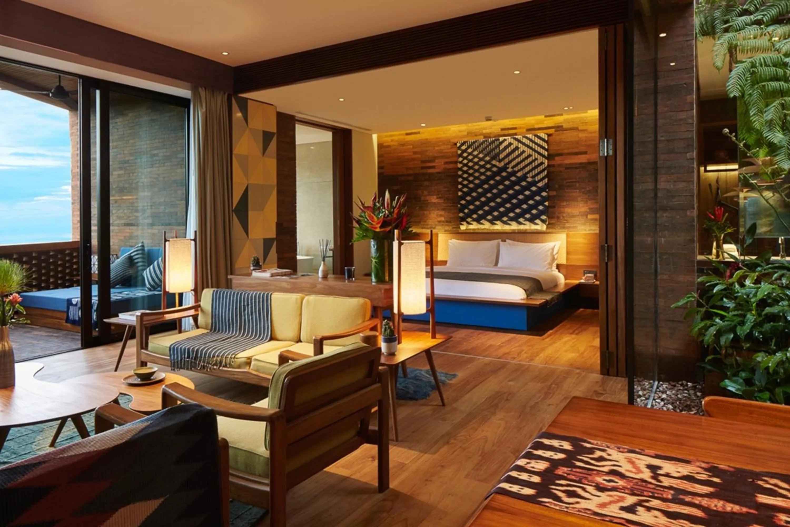 Bed in Potato Head Suites & Studios