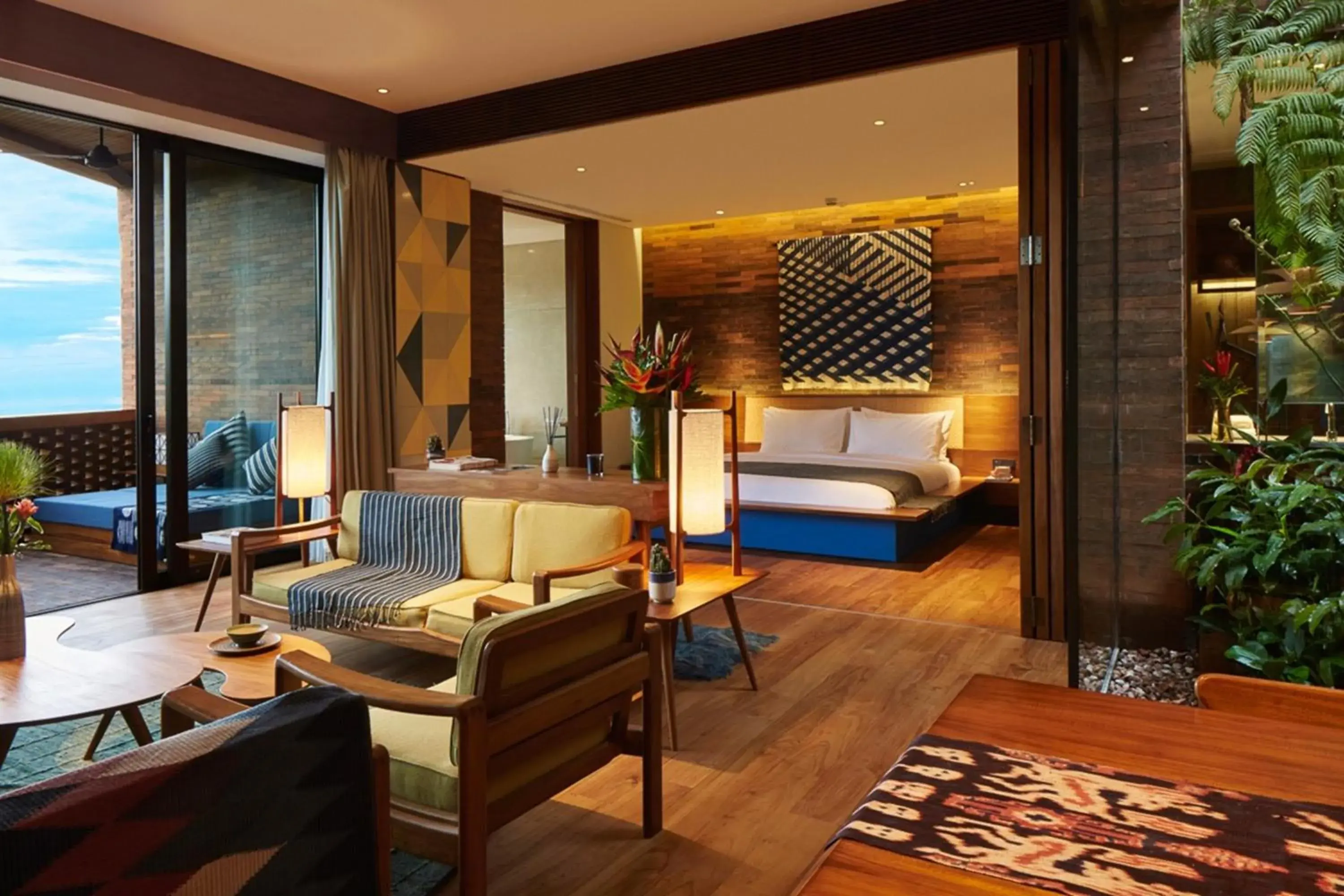 Bed in Desa Potato Head Bali Bed in Desa Potato Head Bali