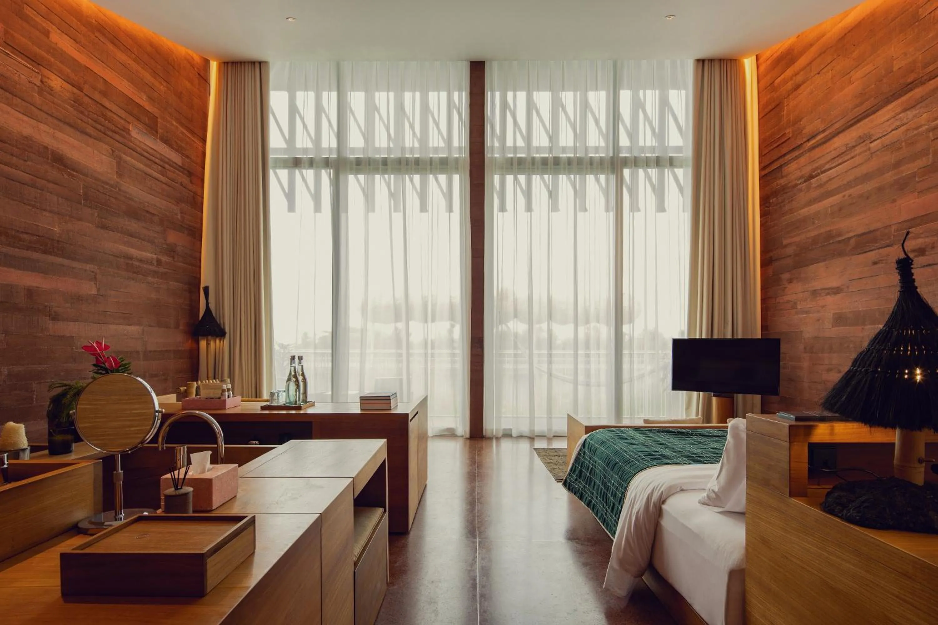 City view, Bed in Desa Potato Head Bali