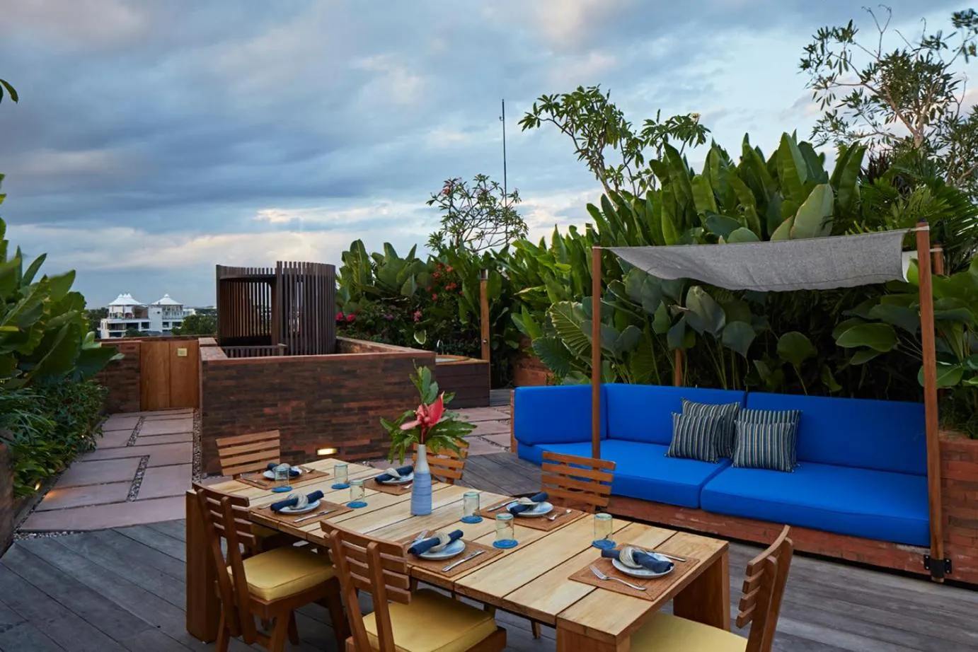 Patio in Potato Head Suites & Studios