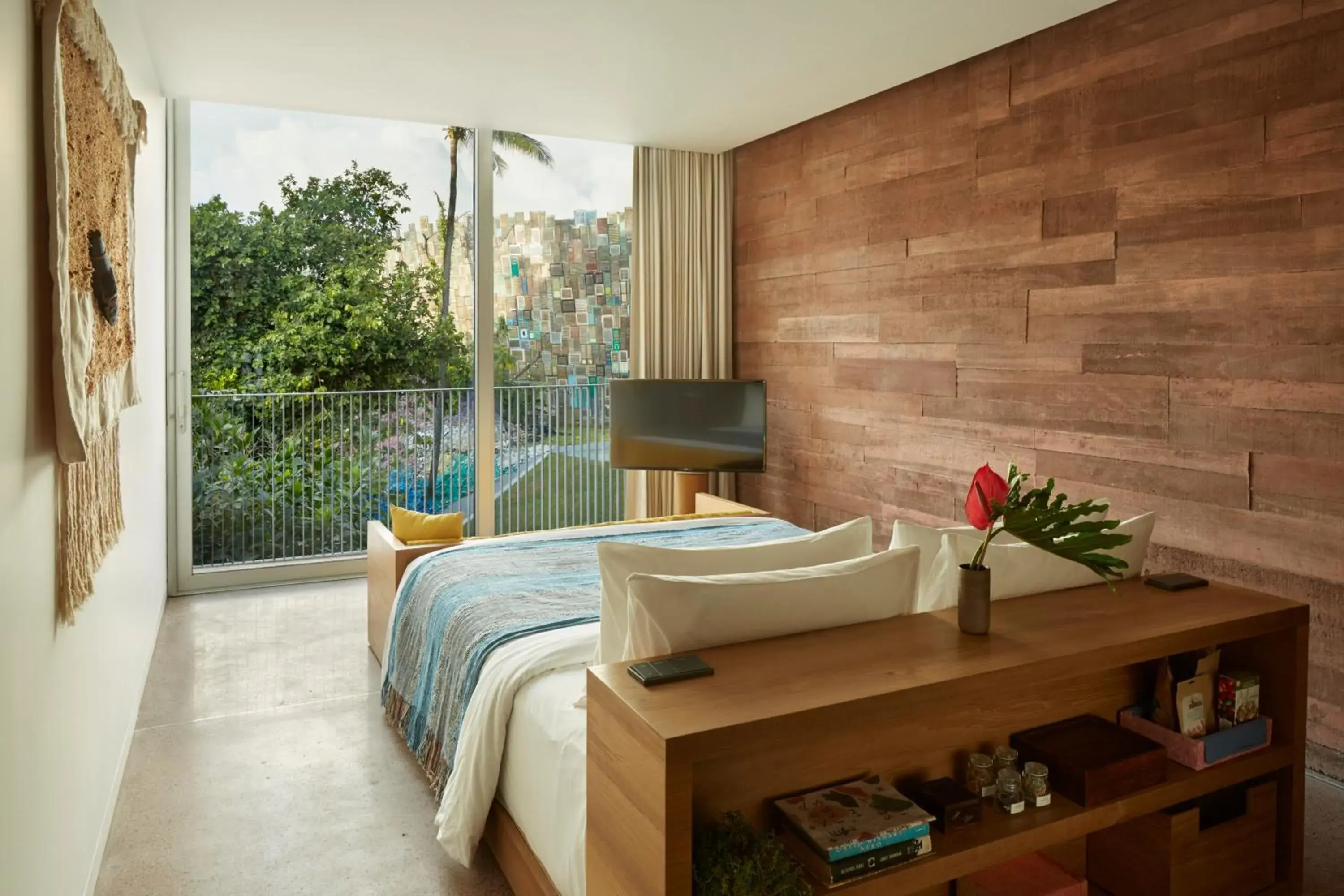 TV and multimedia, Bed in Desa Potato Head Bali TV and multimedia, Bed in Desa Potato Head Bali