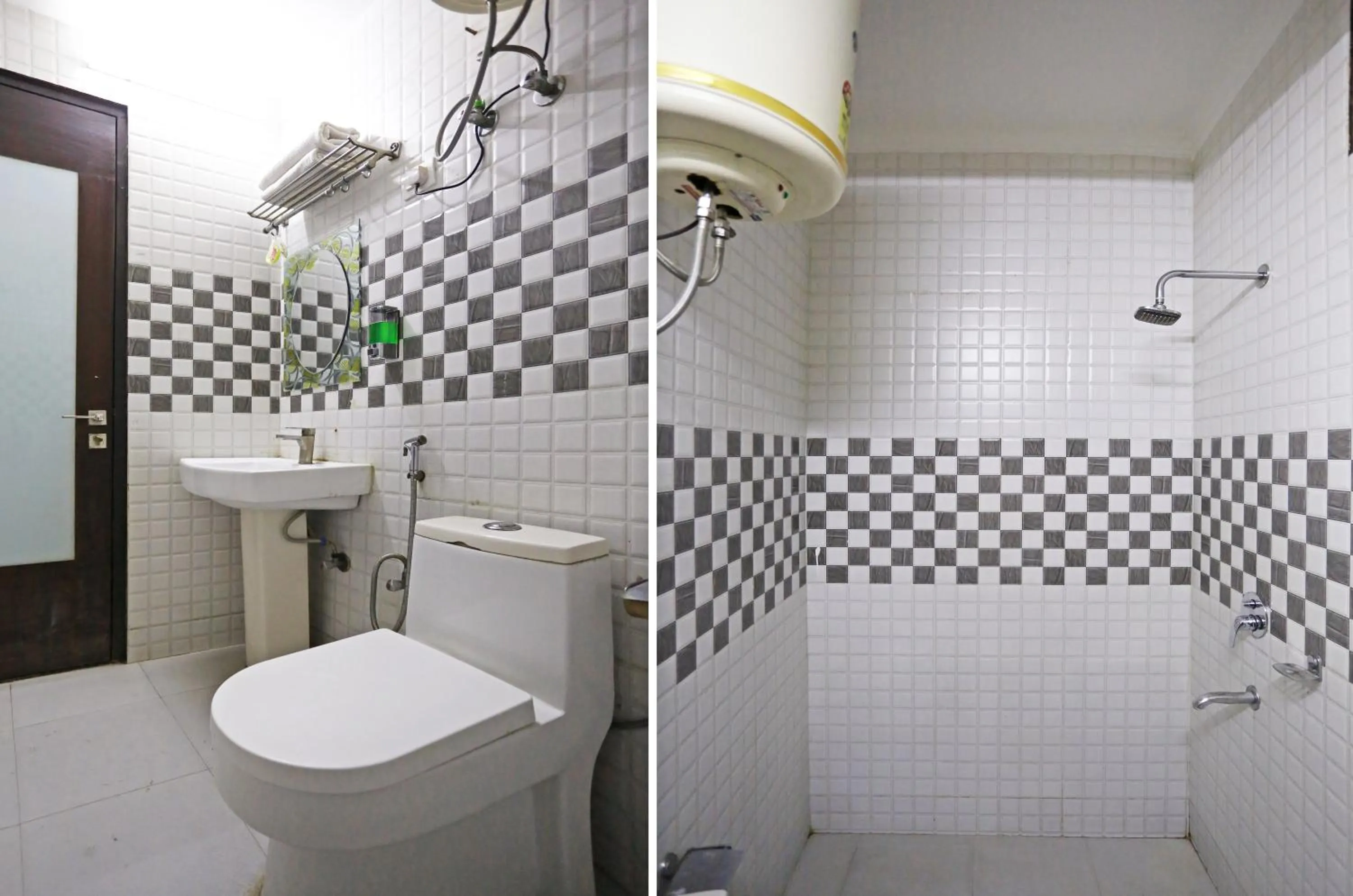 Shower in Hotel Star Inn-Near Delhi Airport