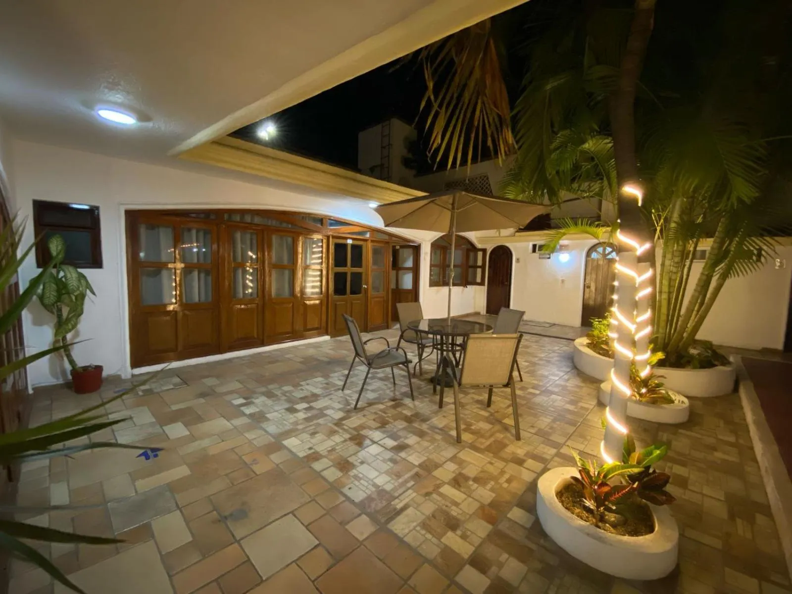 Garden in Hotel Boutique La Pergola