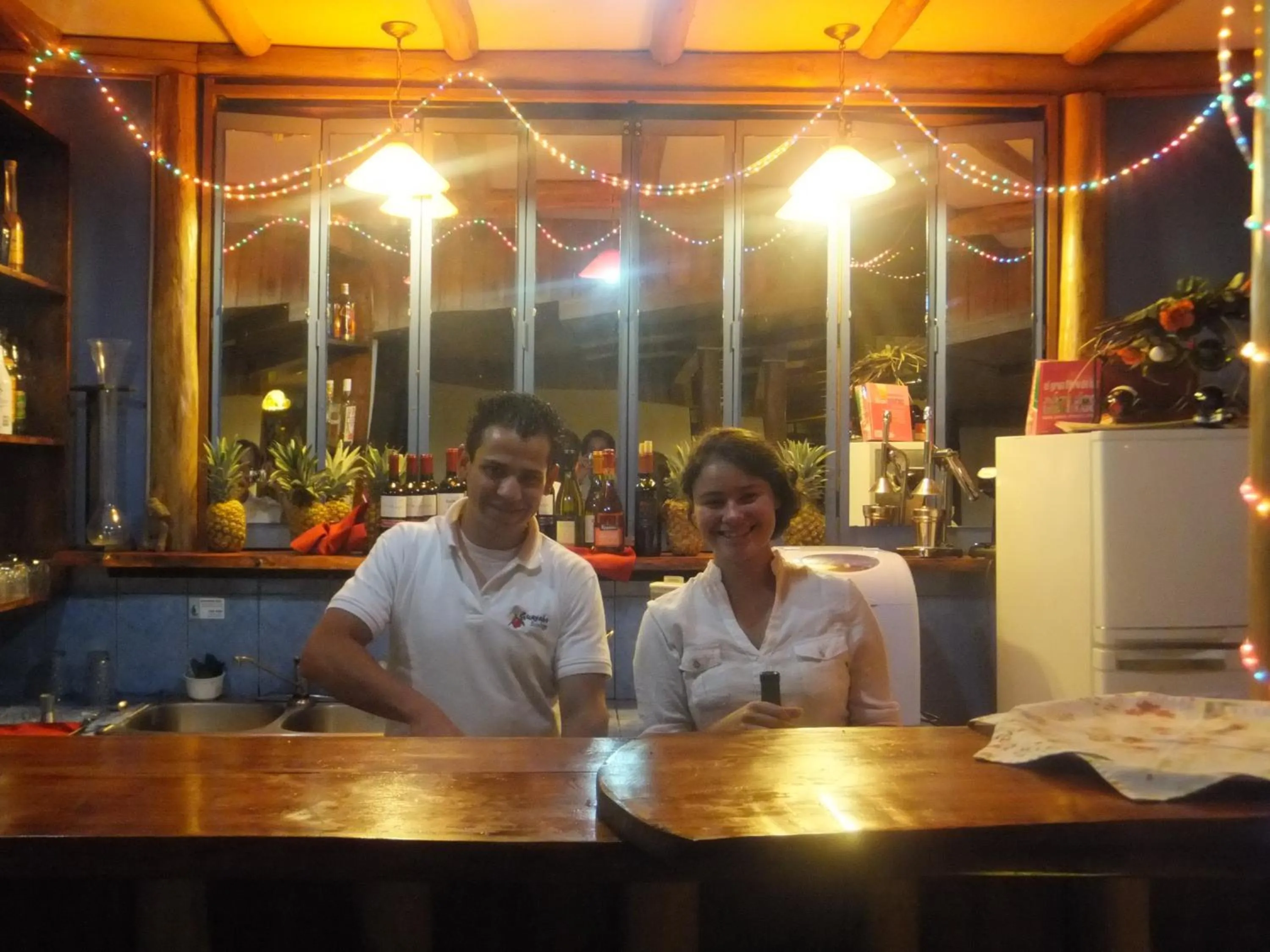 Staff in Guayabo Lodge