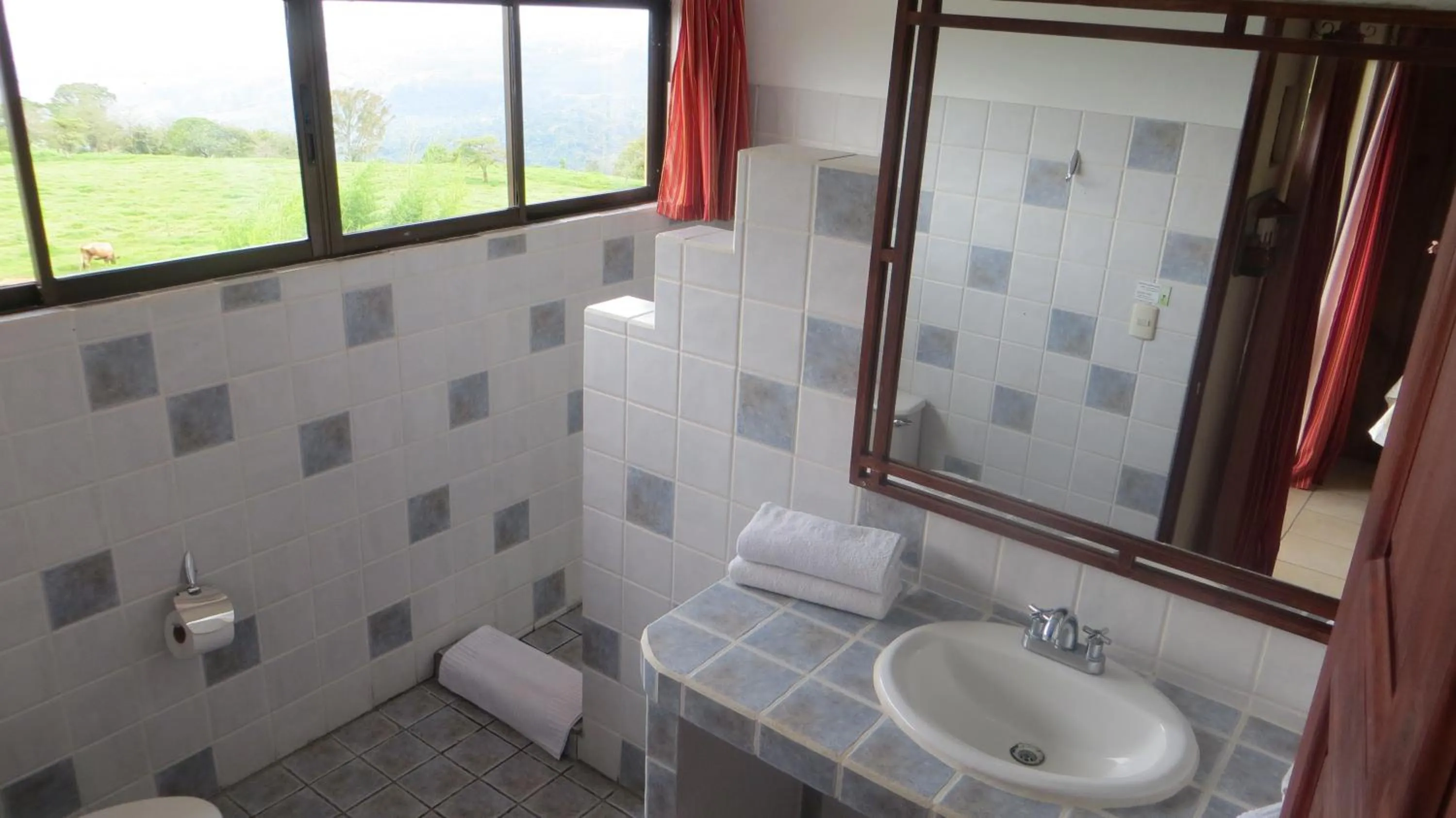 Bathroom in Guayabo Lodge