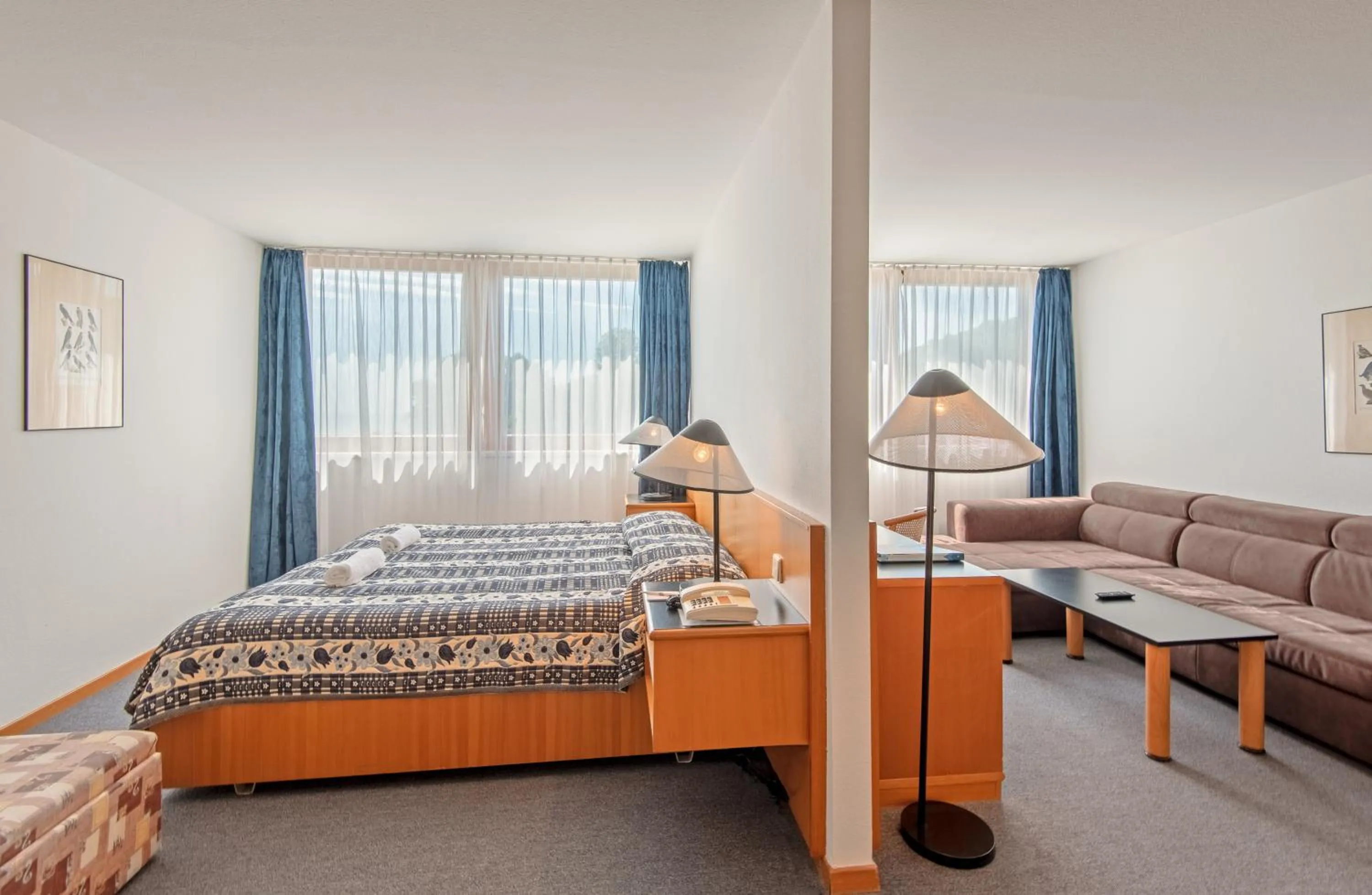 Bedroom, Bed in Hotel Club Tihany