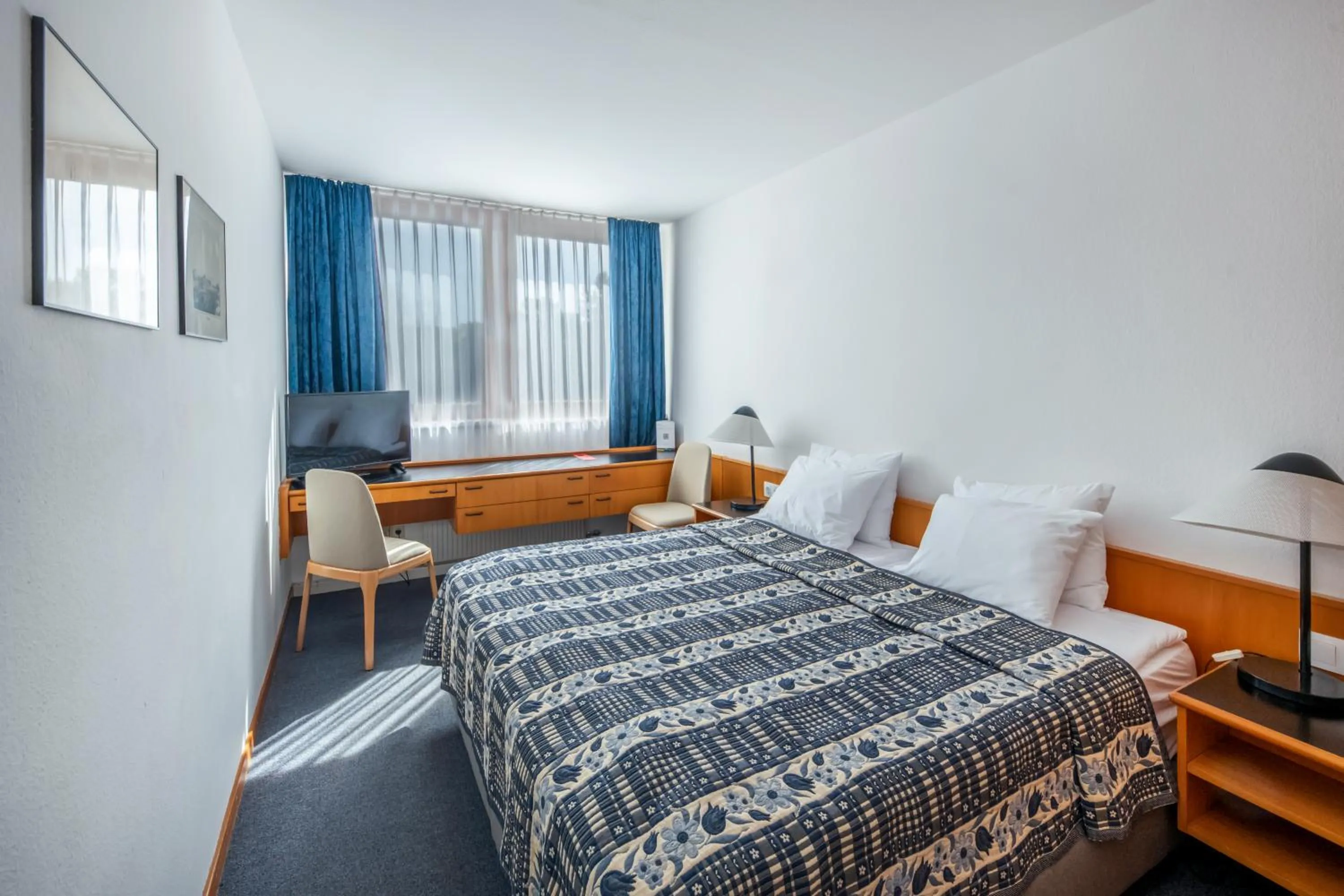 Bedroom, Bed in Hotel Club Tihany