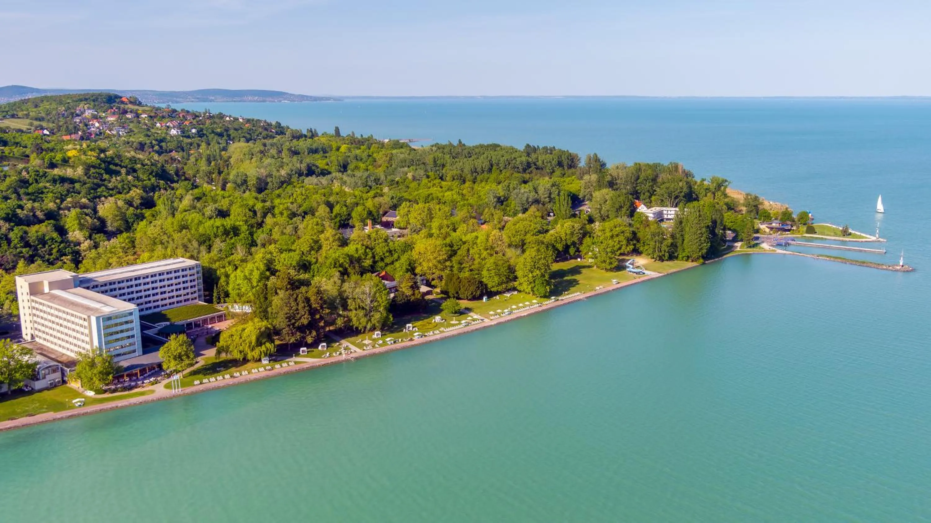 Location in Hotel Club Tihany