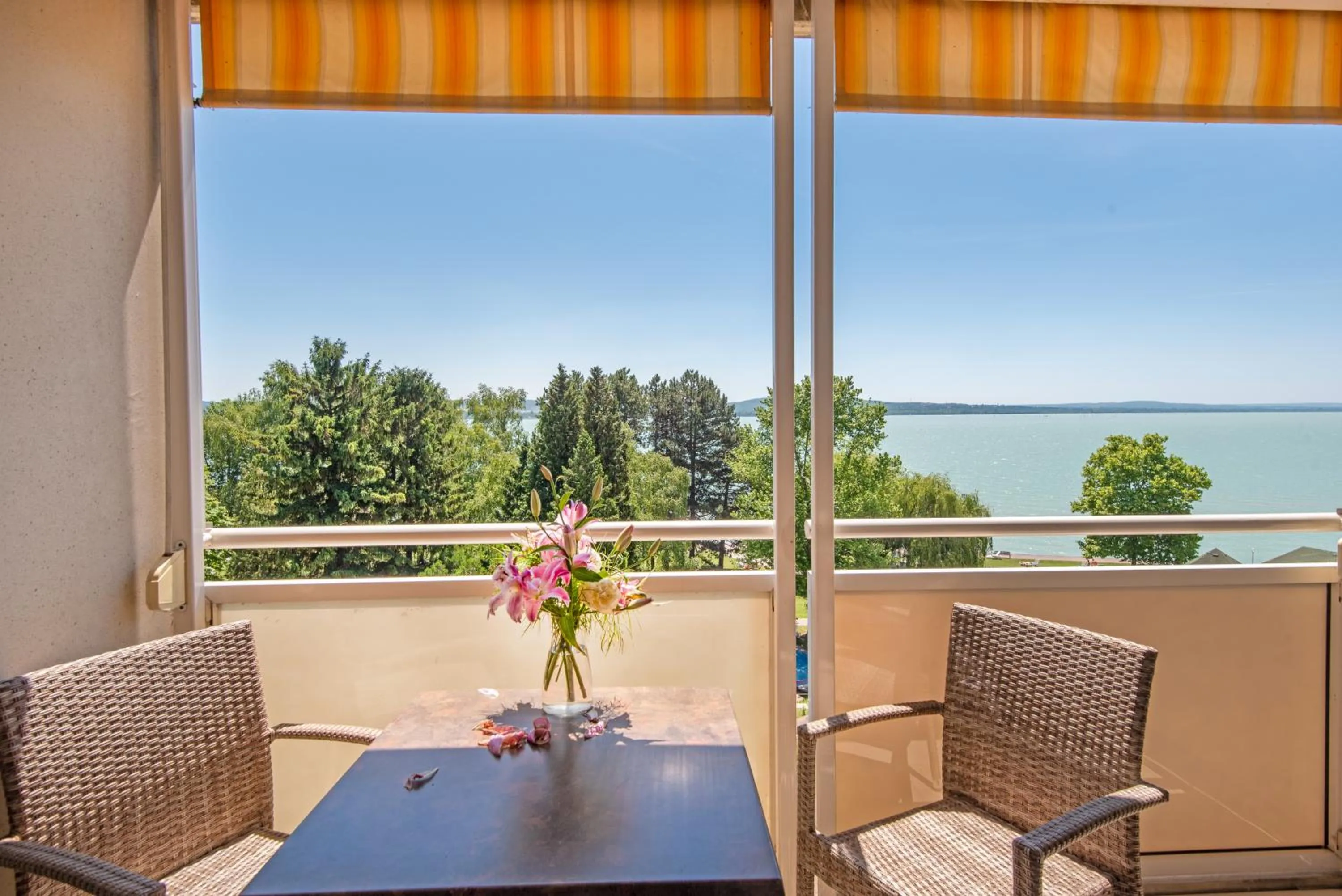 View (from property/room) in Hotel Club Tihany