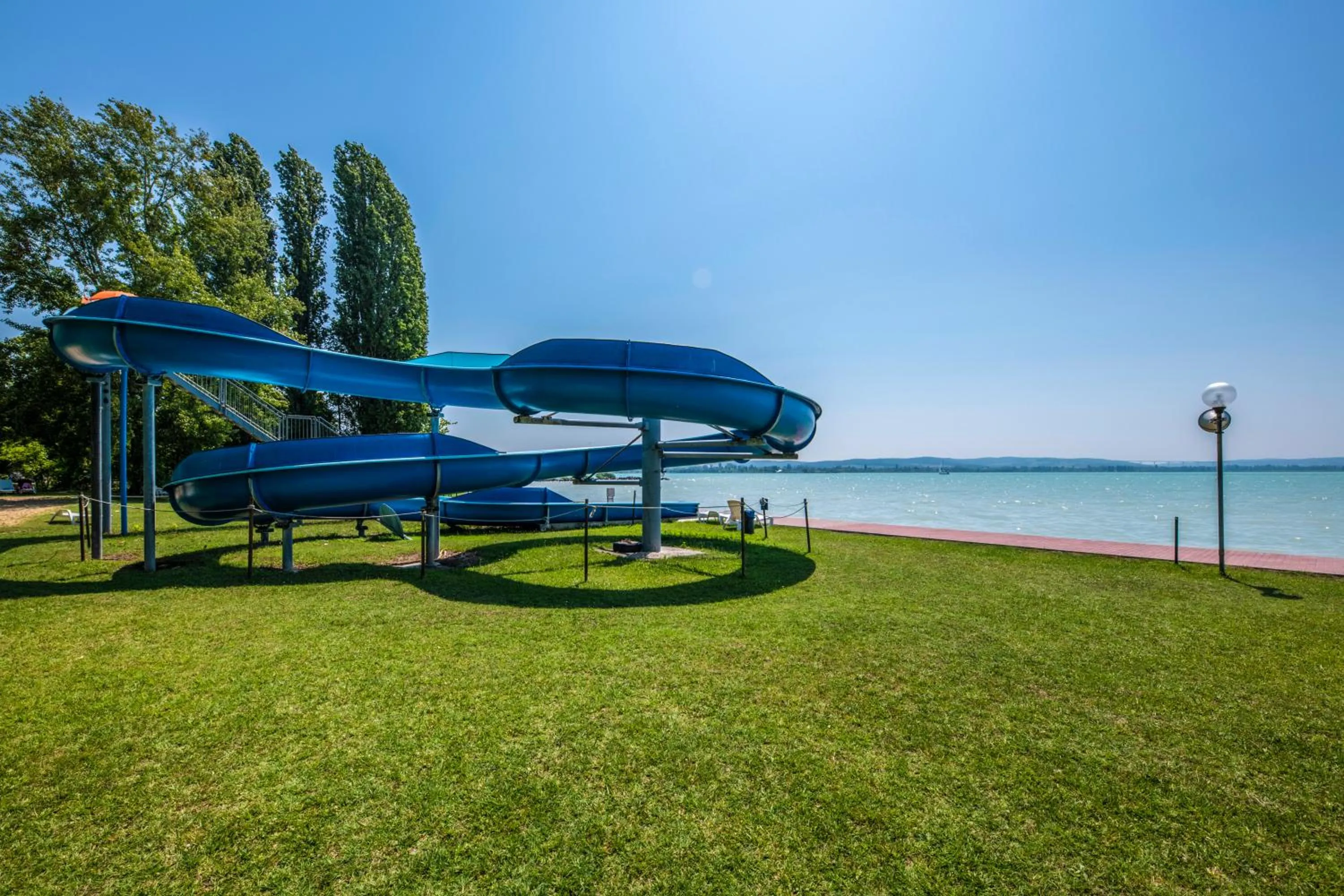 Aqua park in Hotel Club Tihany