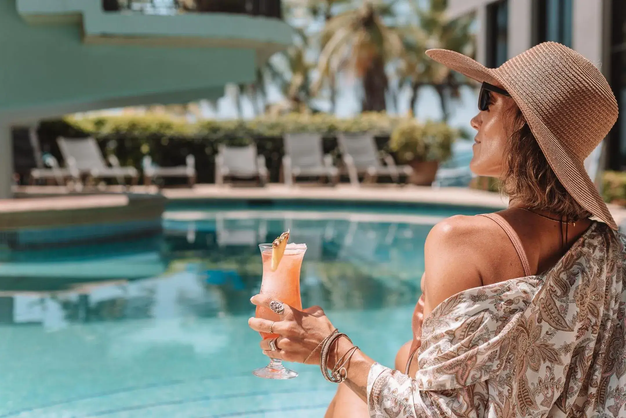 Pool view in Paradise Jaco Beach Front Pool view in Paradise Jaco Beach Front