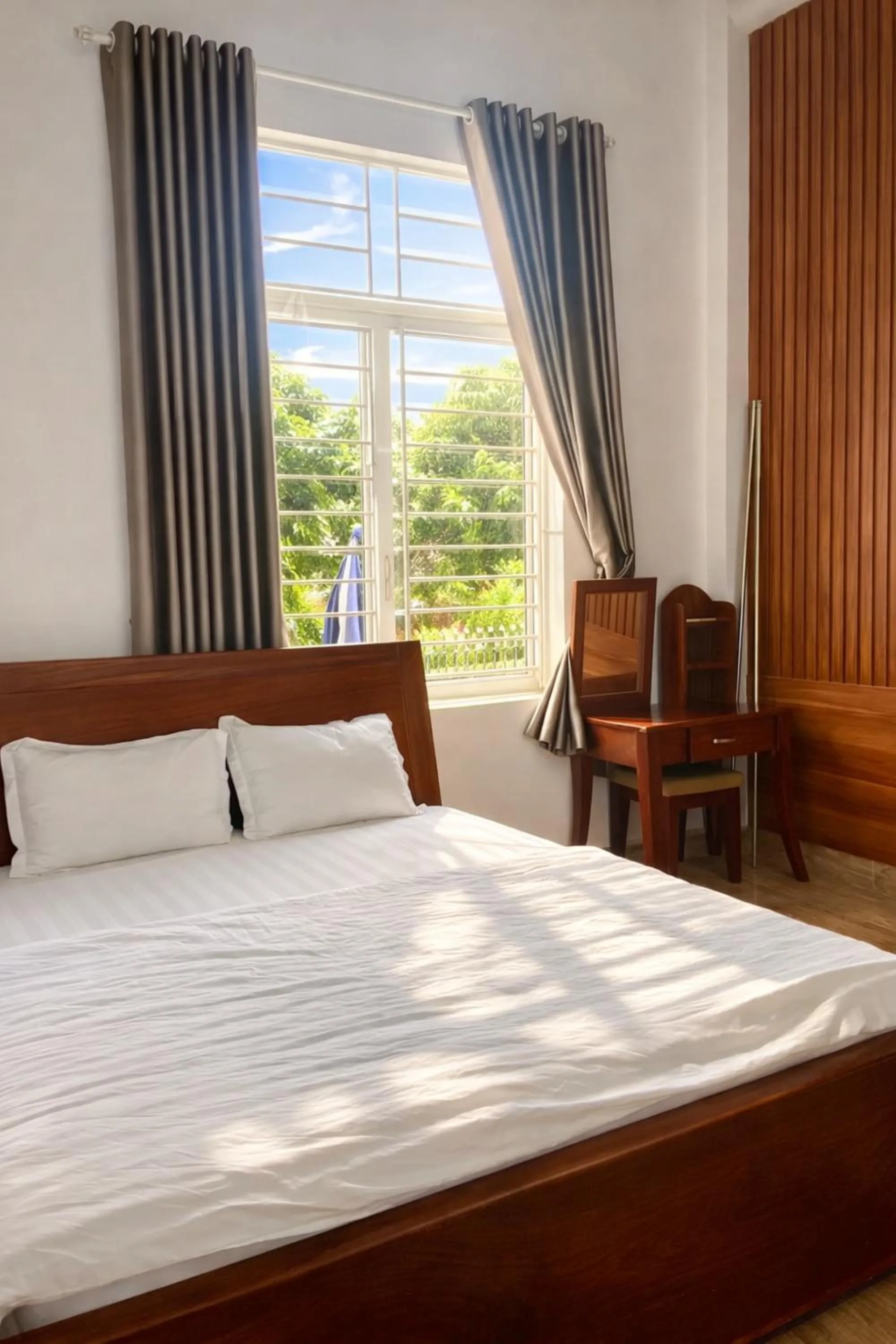 Bed in An An Homestay Bảo Lộc