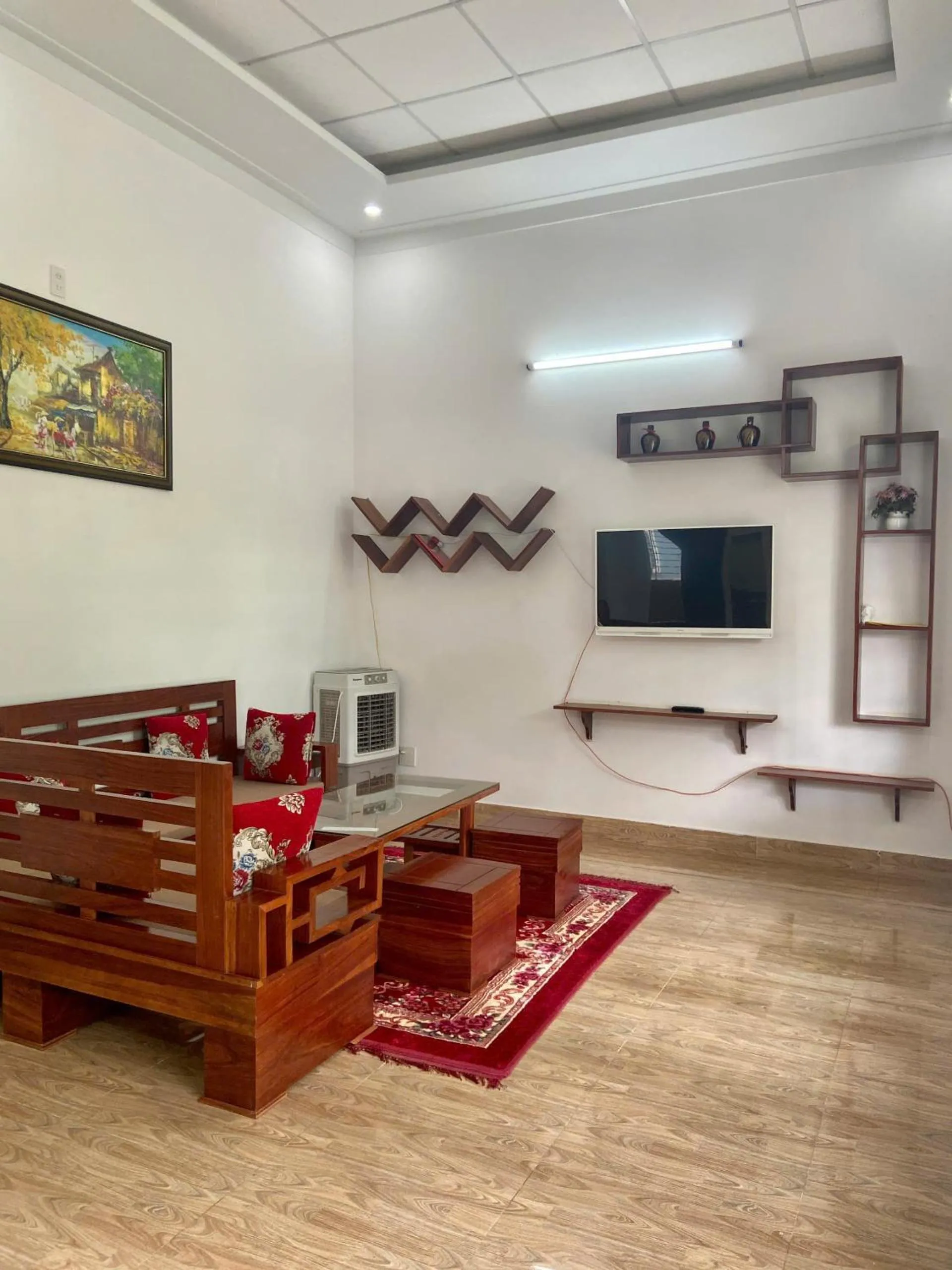 TV and multimedia in An An Homestay Bảo Lộc