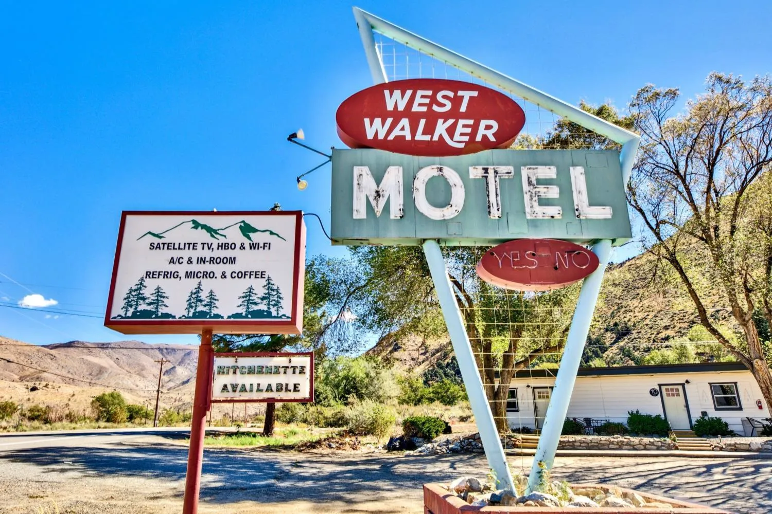 Property logo or sign in The Historic West Walker Motel