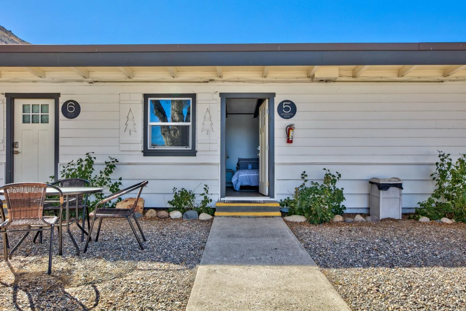 Balcony/Terrace in The Historic West Walker Motel