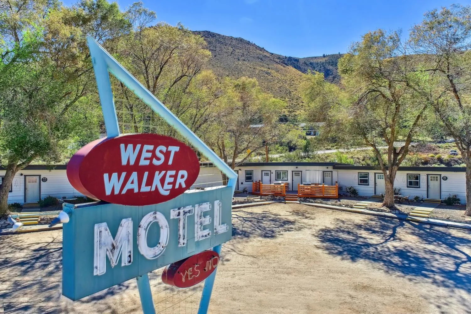 Property logo or sign in The Historic West Walker Motel