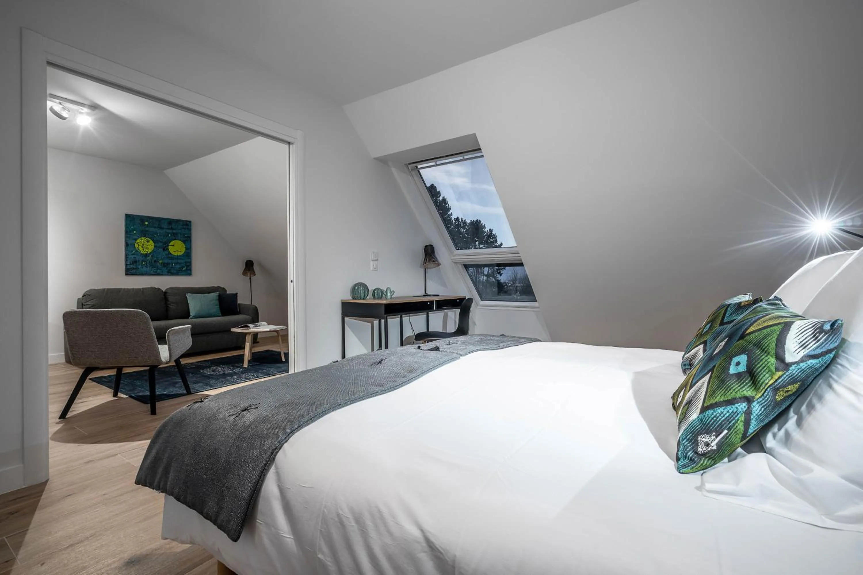 Bed in La Grange des Pères