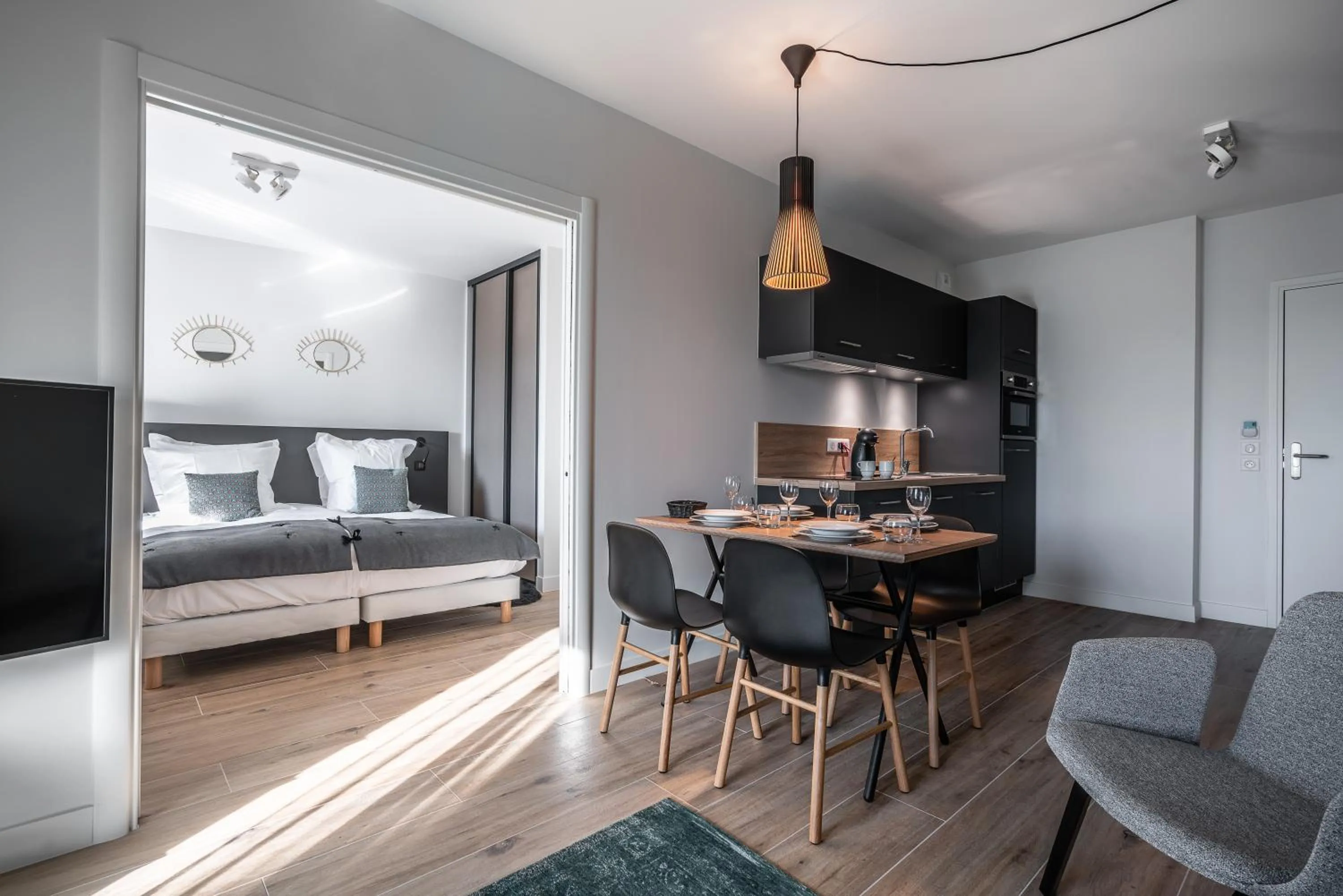 Bed in La Grange des Pères