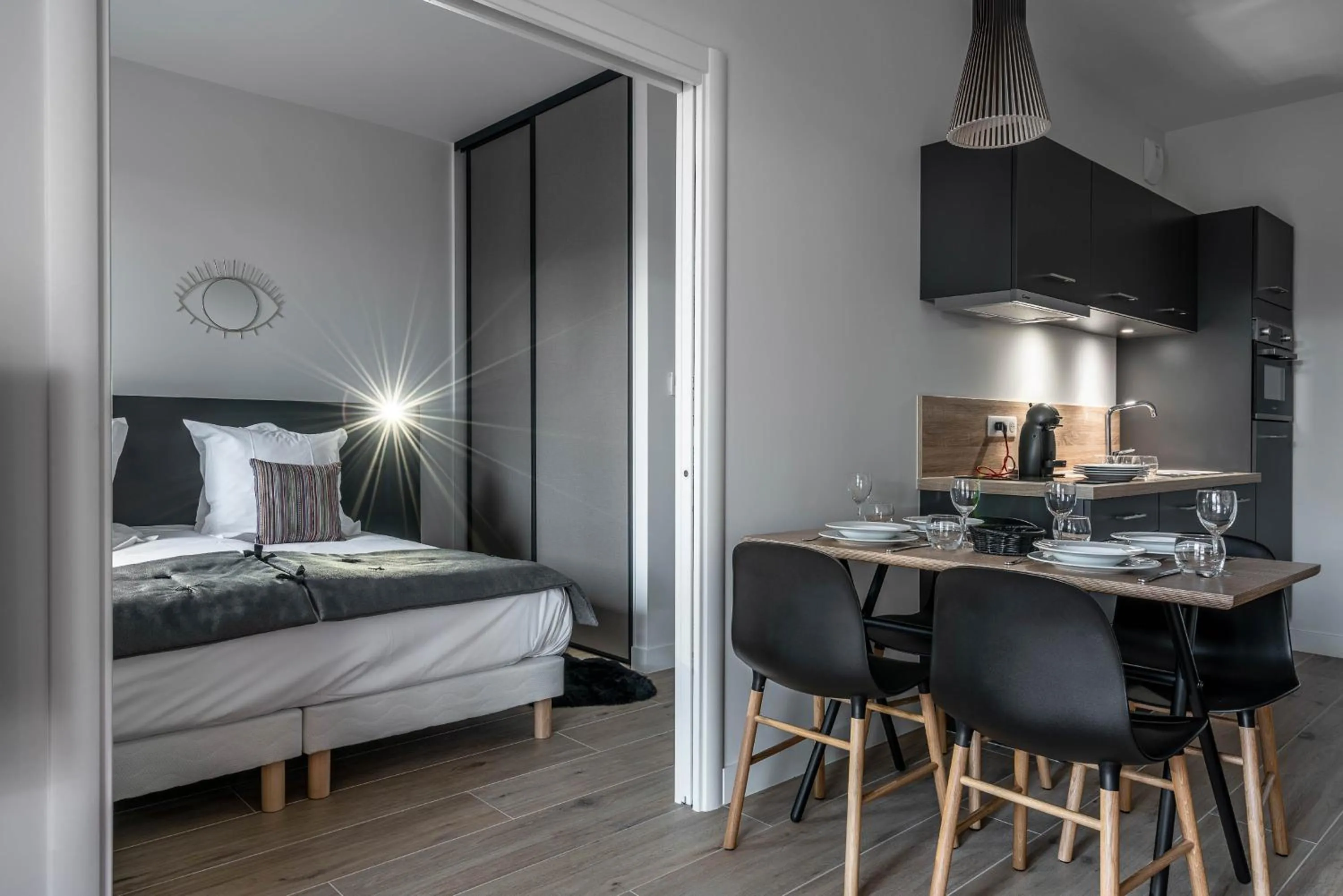 Bed in La Grange des Pères