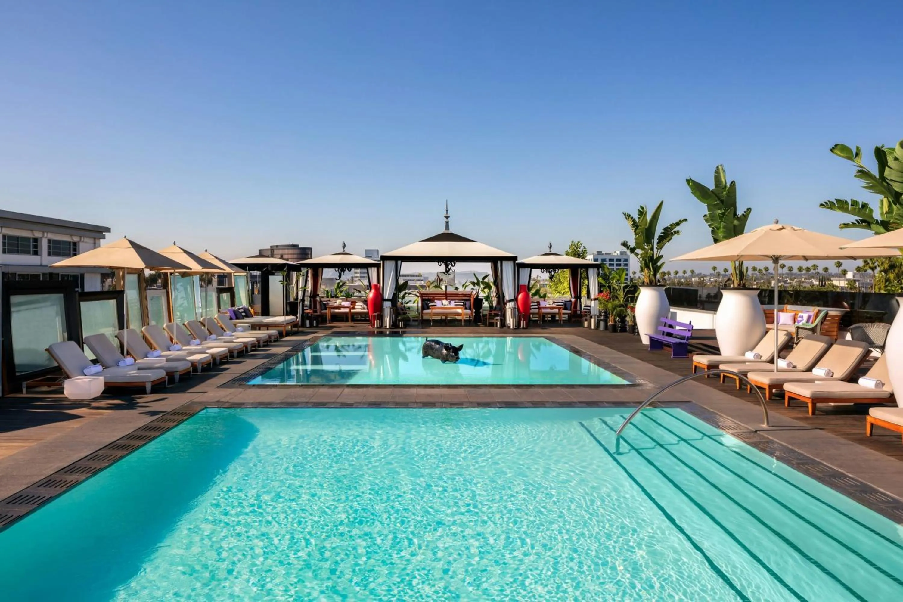 Fitness centre/facilities in SLS Hotel, a Luxury Collection Hotel, Beverly Hills