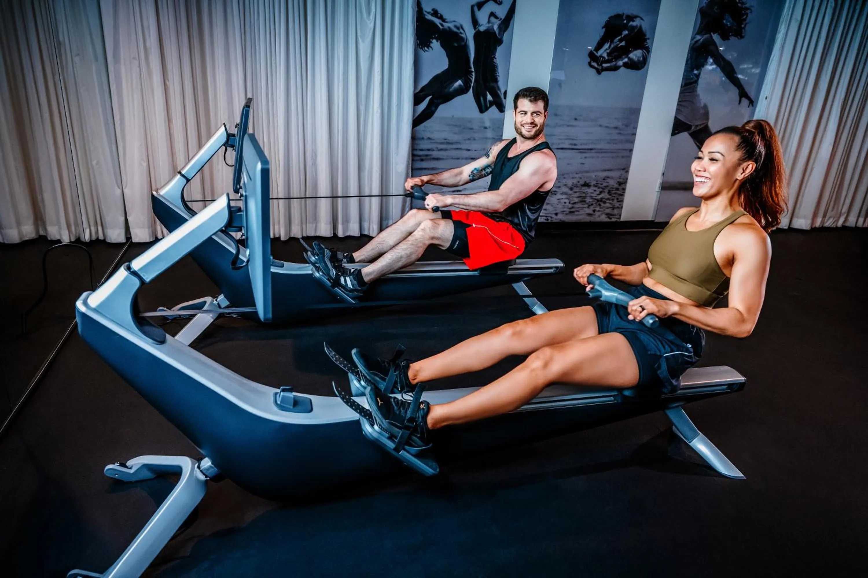 Fitness centre/facilities in SLS Hotel, a Luxury Collection Hotel, Beverly Hills