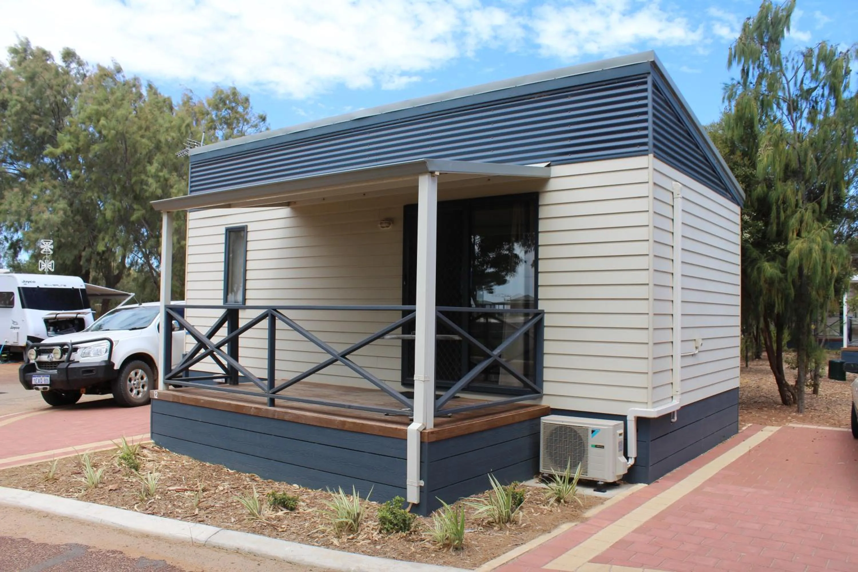 Facade/entrance in Jurien Bay Tourist Park