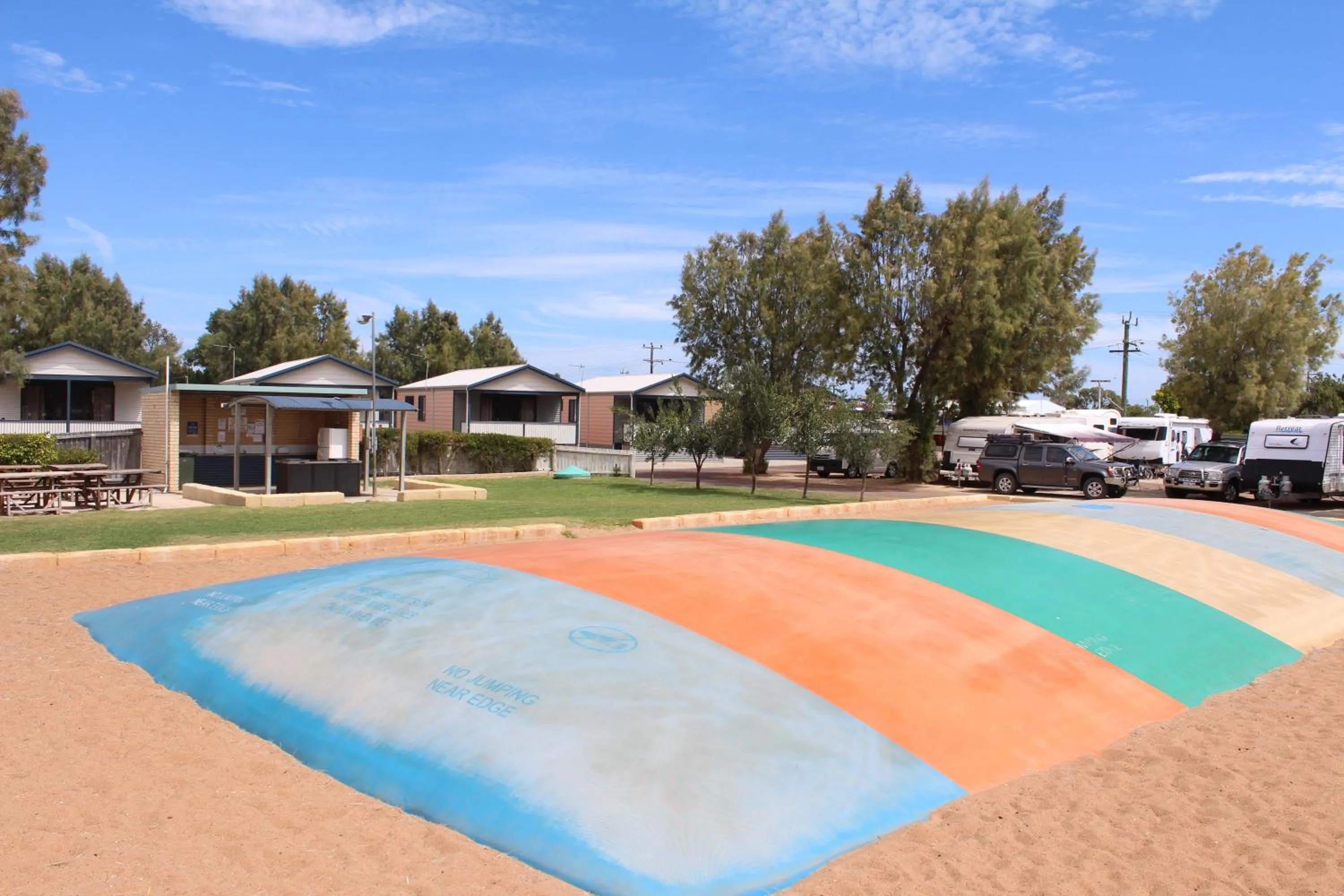 BBQ facilities in Jurien Bay Tourist Park