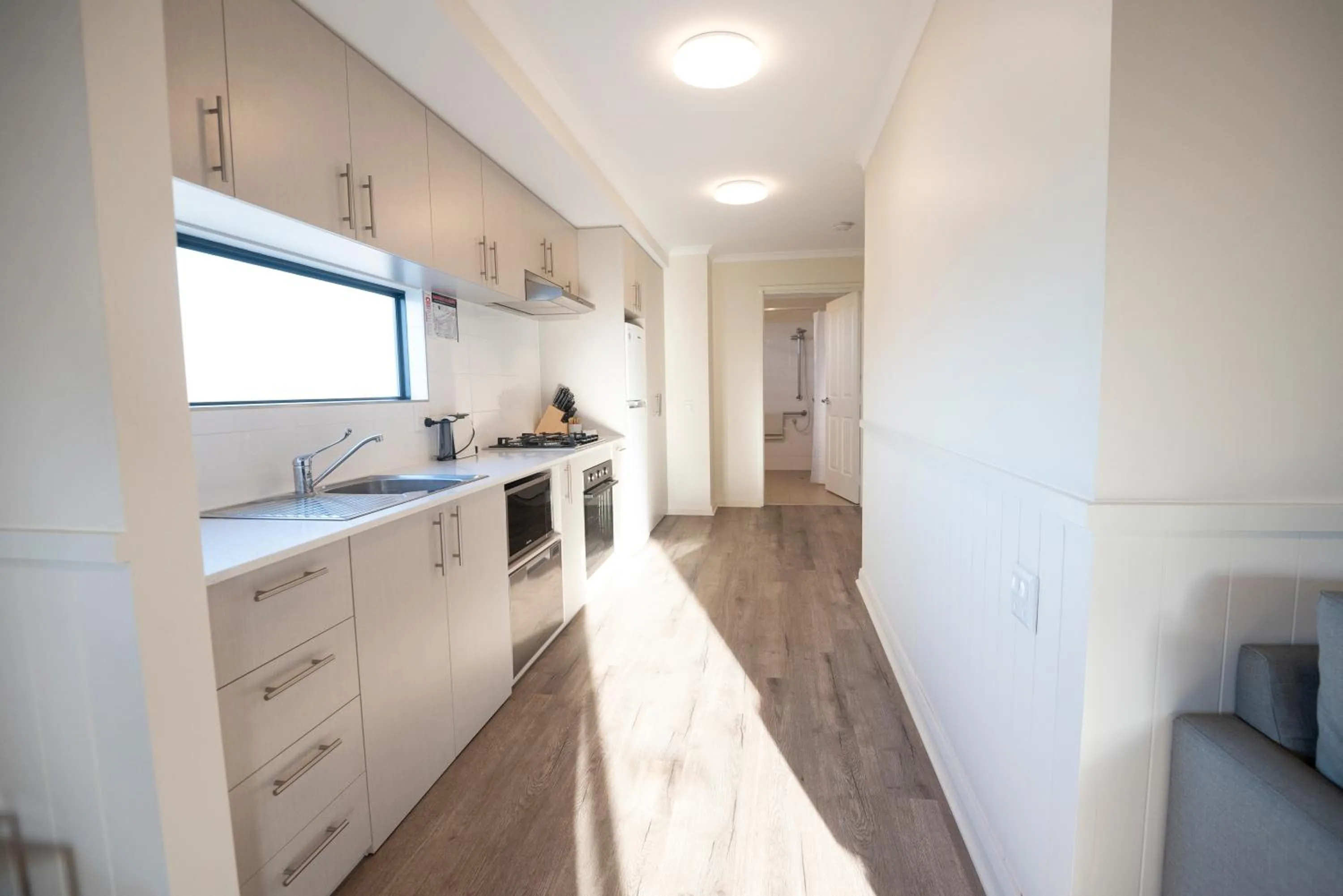 Kitchen or kitchenette in Jurien Bay Tourist Park