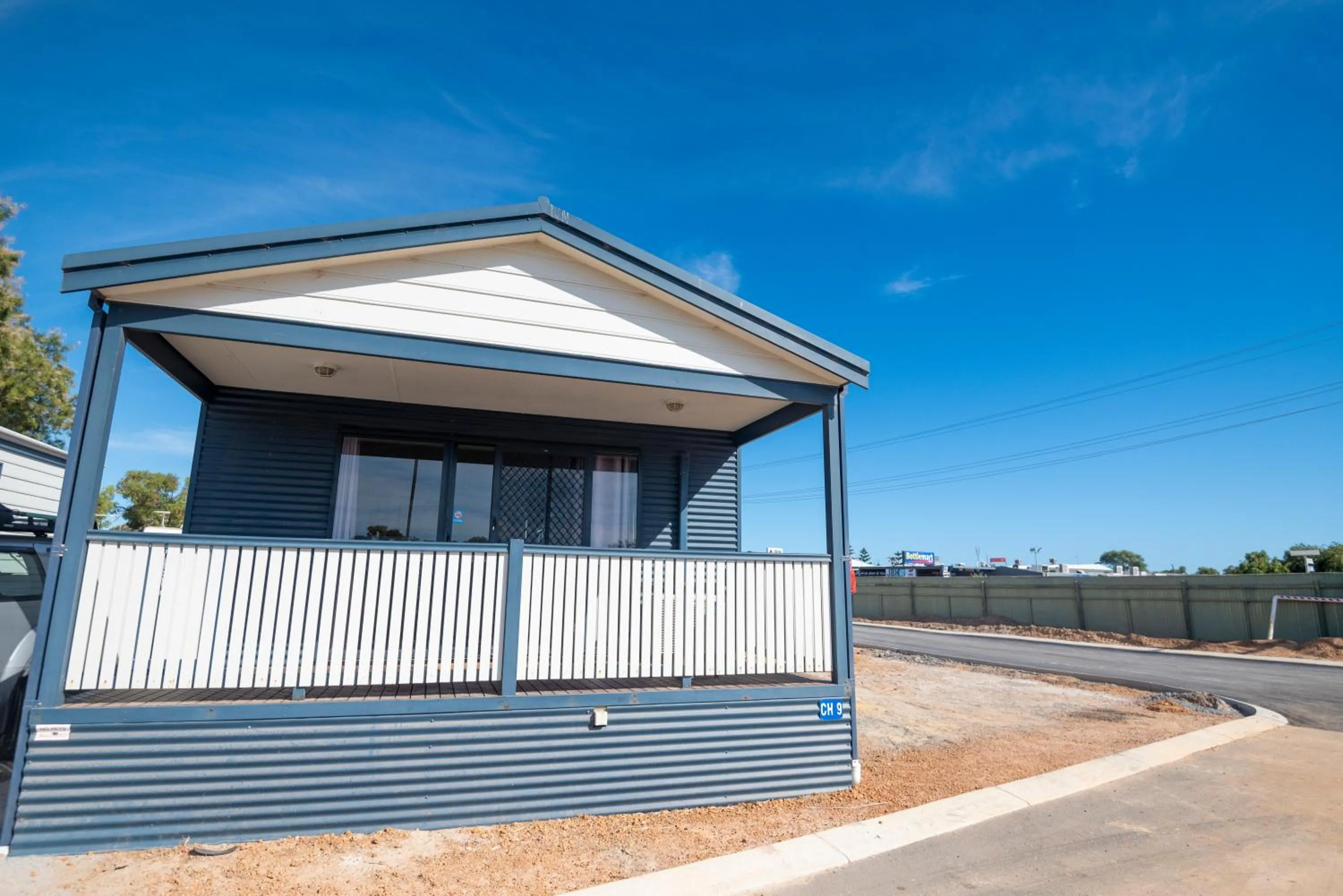 Property building in Jurien Bay Tourist Park