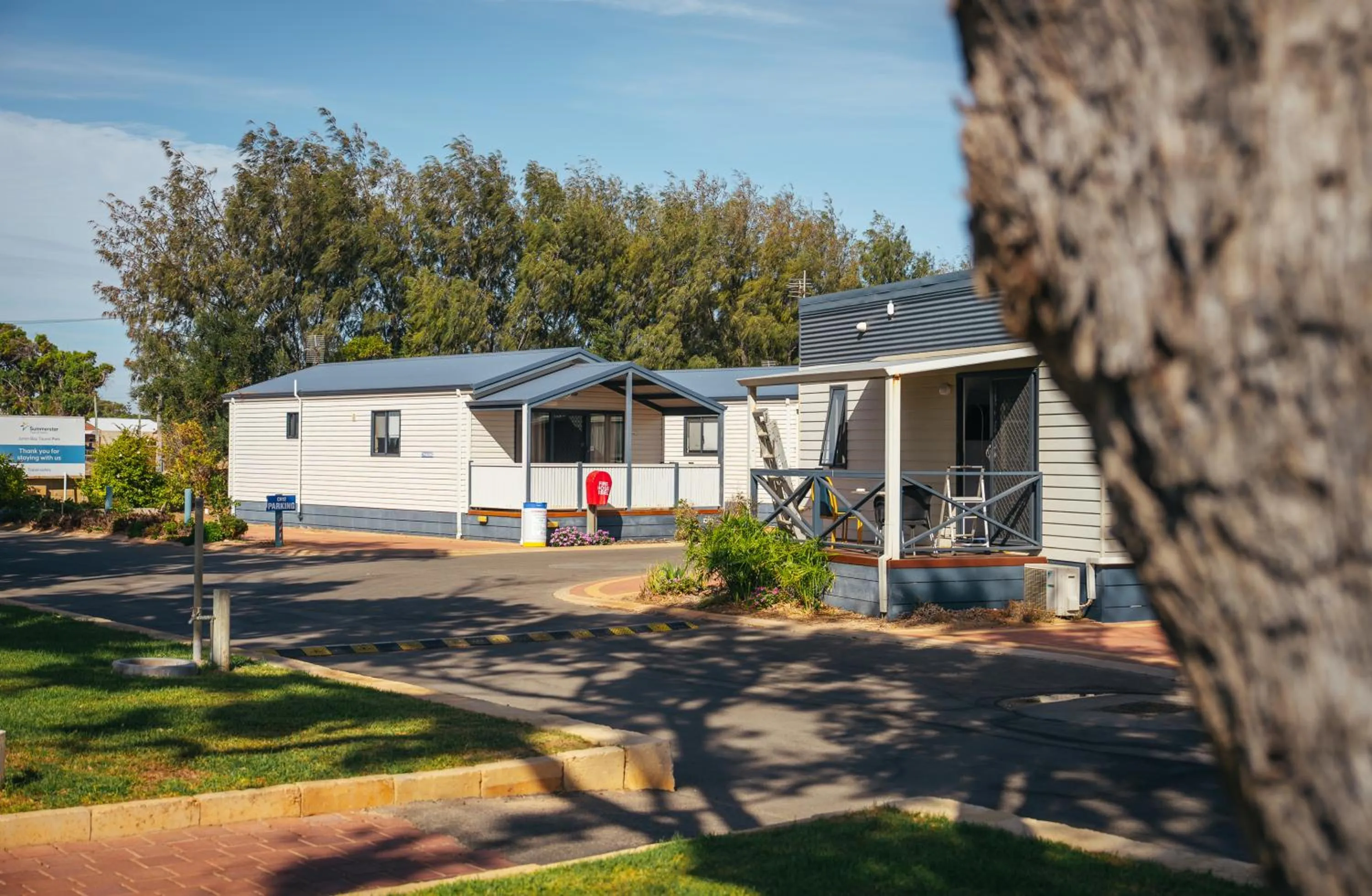 Property building in Jurien Bay Tourist Park