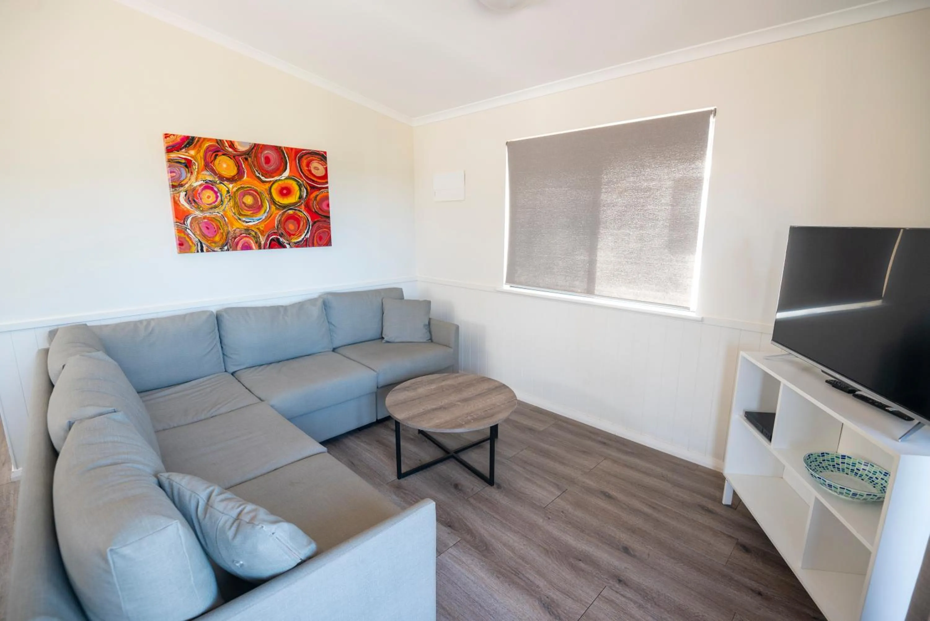 Living room in Jurien Bay Tourist Park