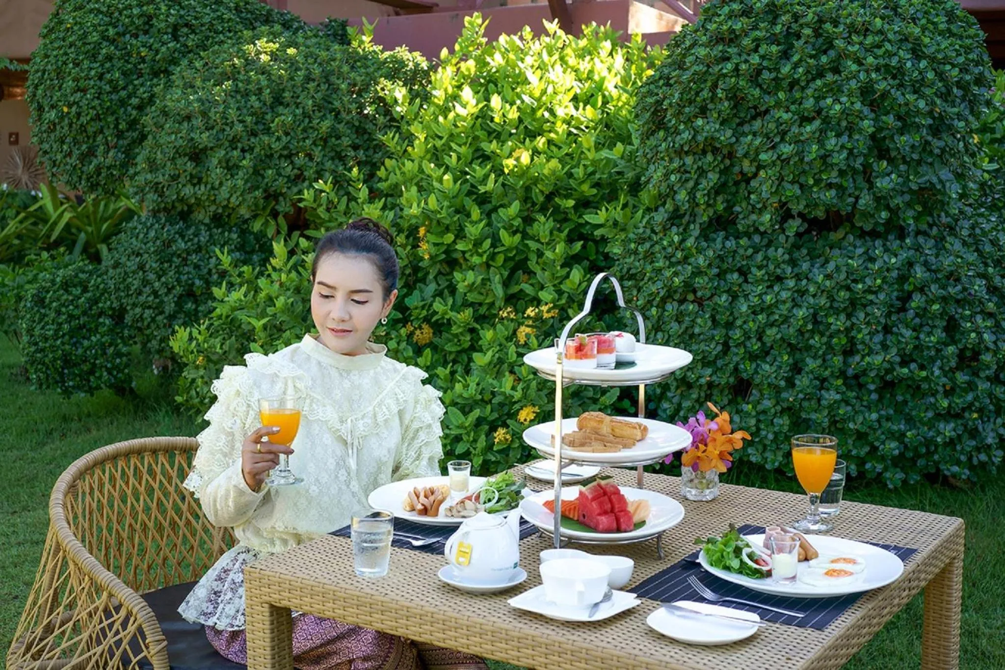 Breakfast in Asita Eco Resort