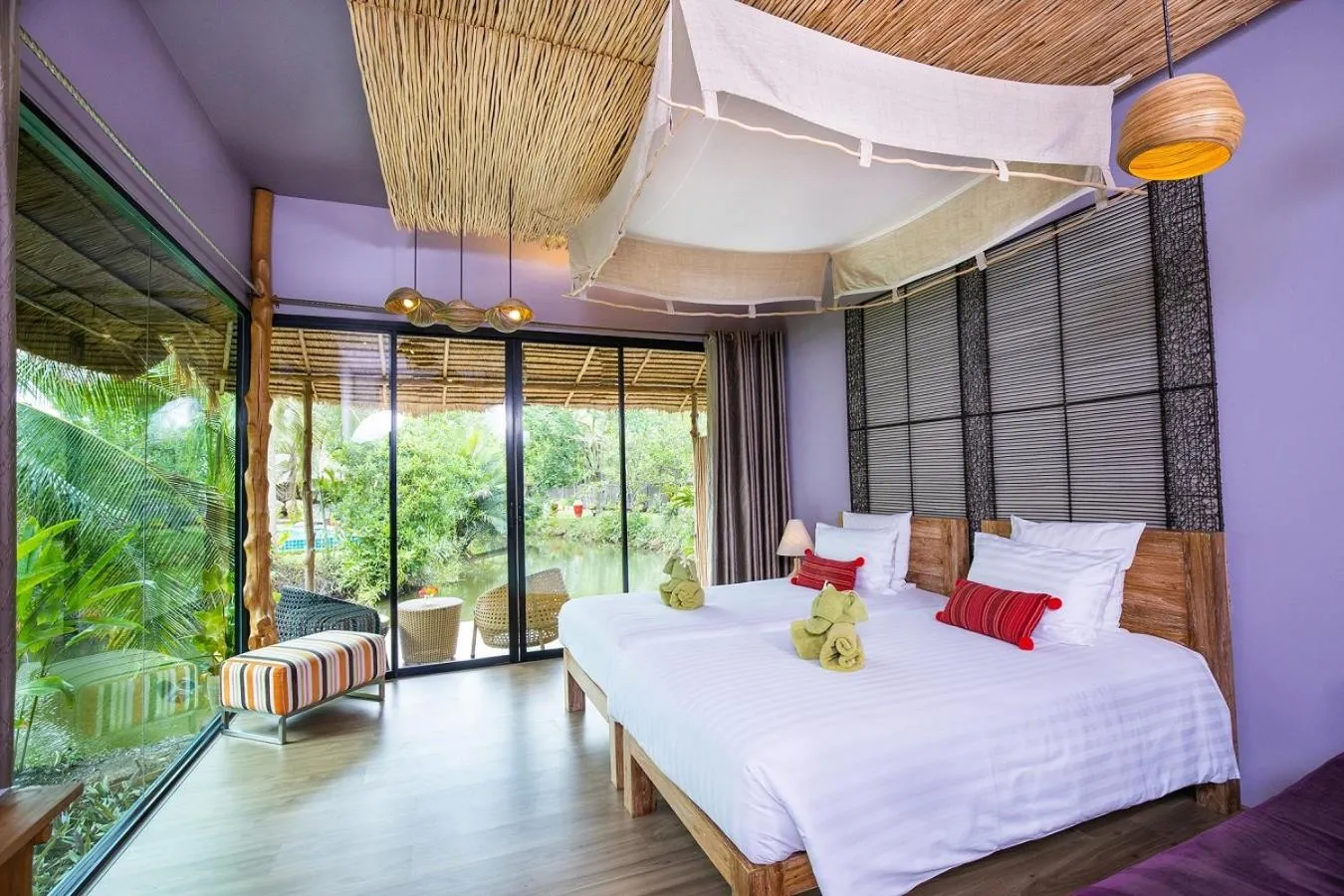 View (from property/room), Bed in Asita Eco Resort