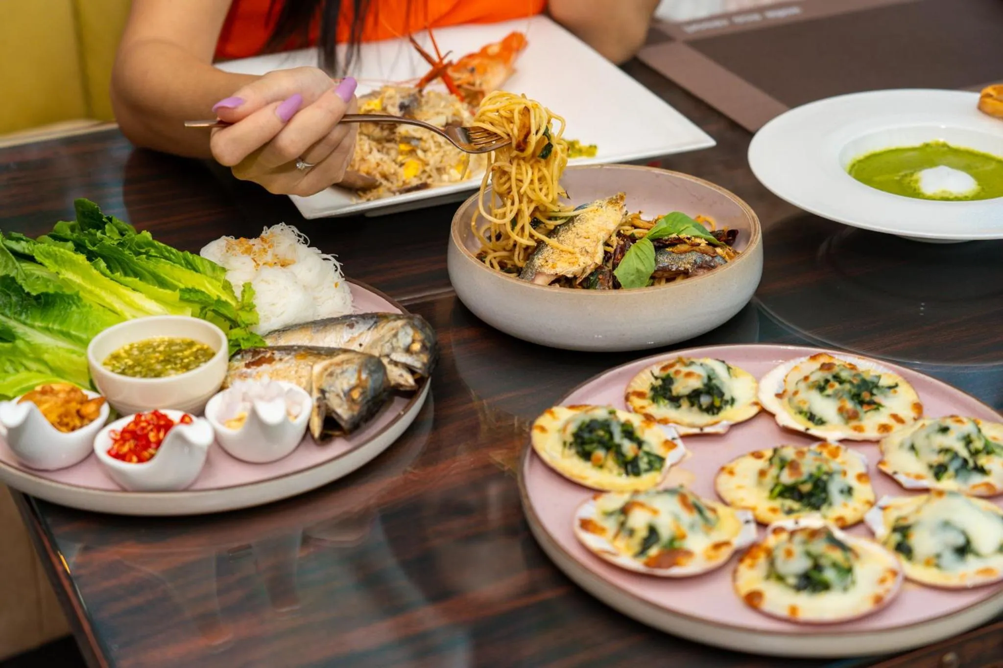 Food and drinks in Asita Eco Resort