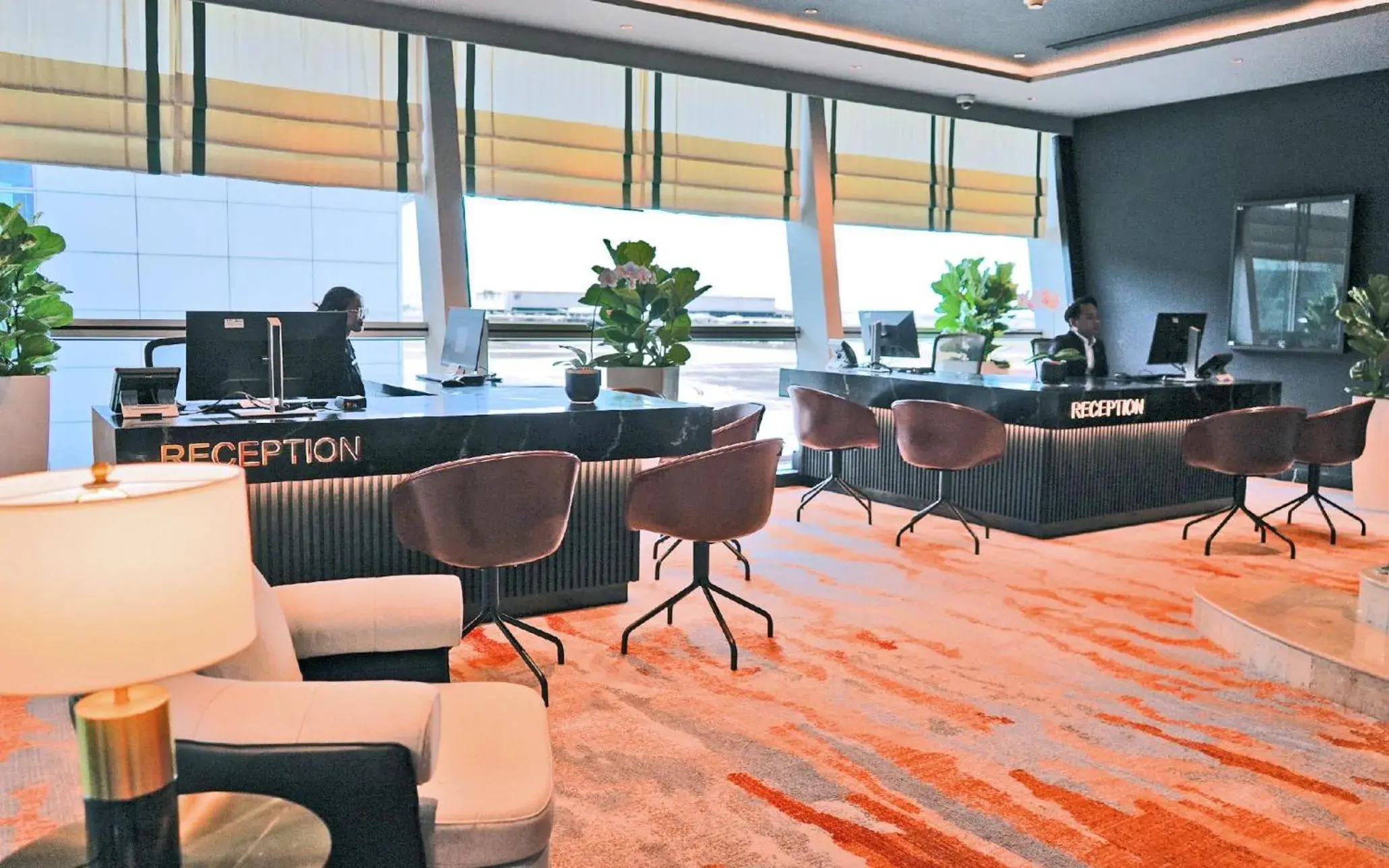 Lobby or reception in Sama-Sama Express KLIA Terminal 1 - Airside Transit Hotel Lobby or reception in Sama-Sama Express KLIA Terminal 1 - Airside Transit Hotel