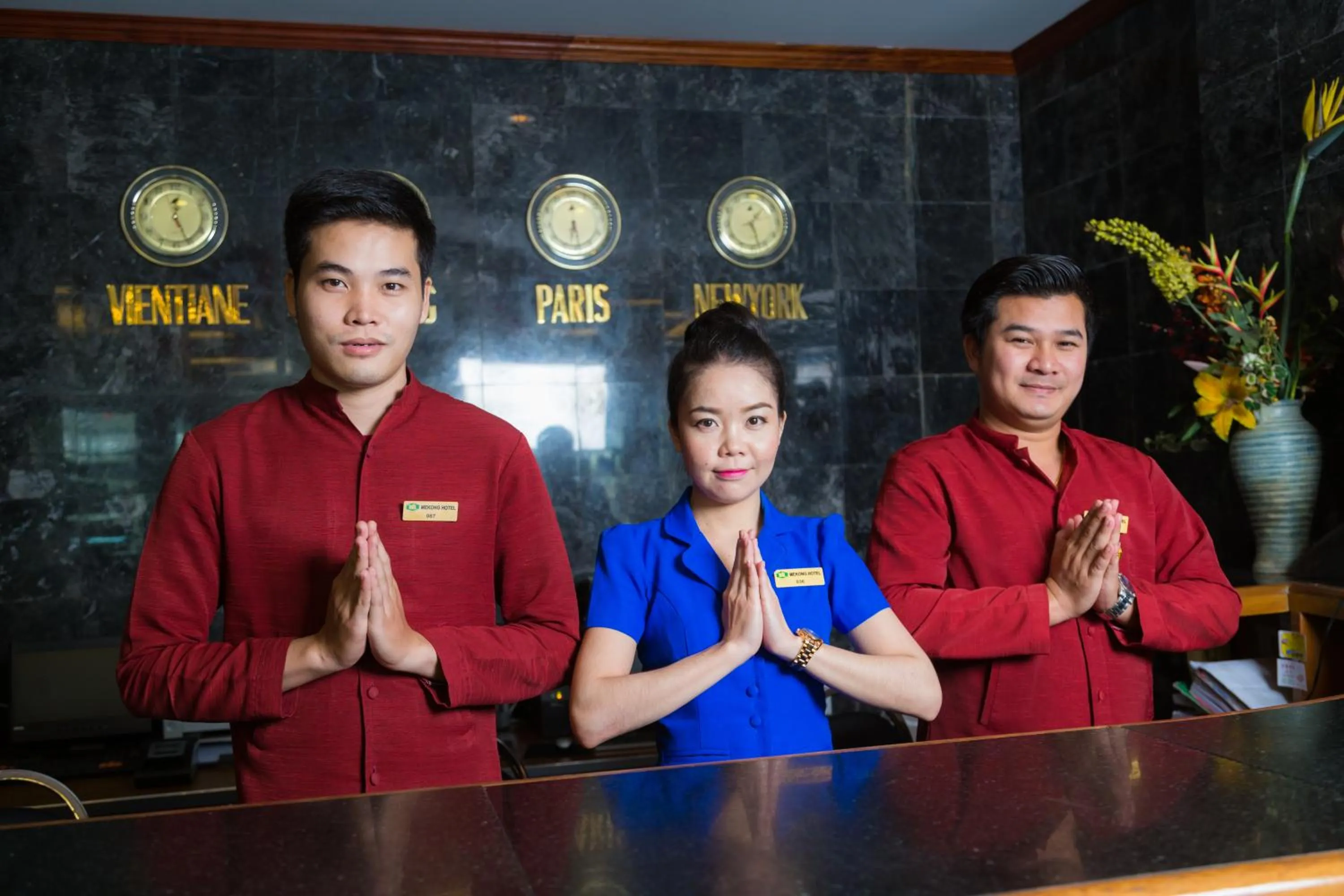 Lobby or reception in Mekong Hotel