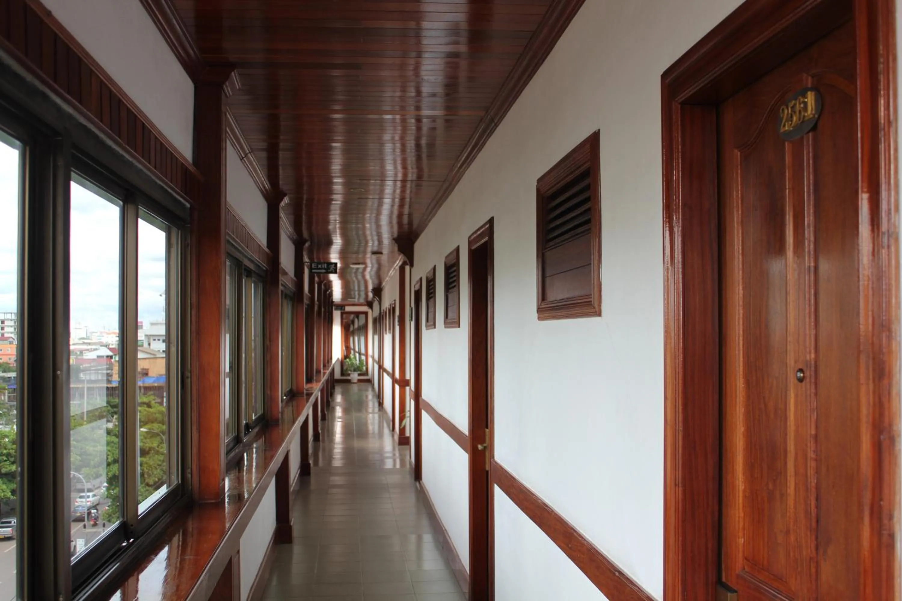 Decorative detail in Mekong Hotel