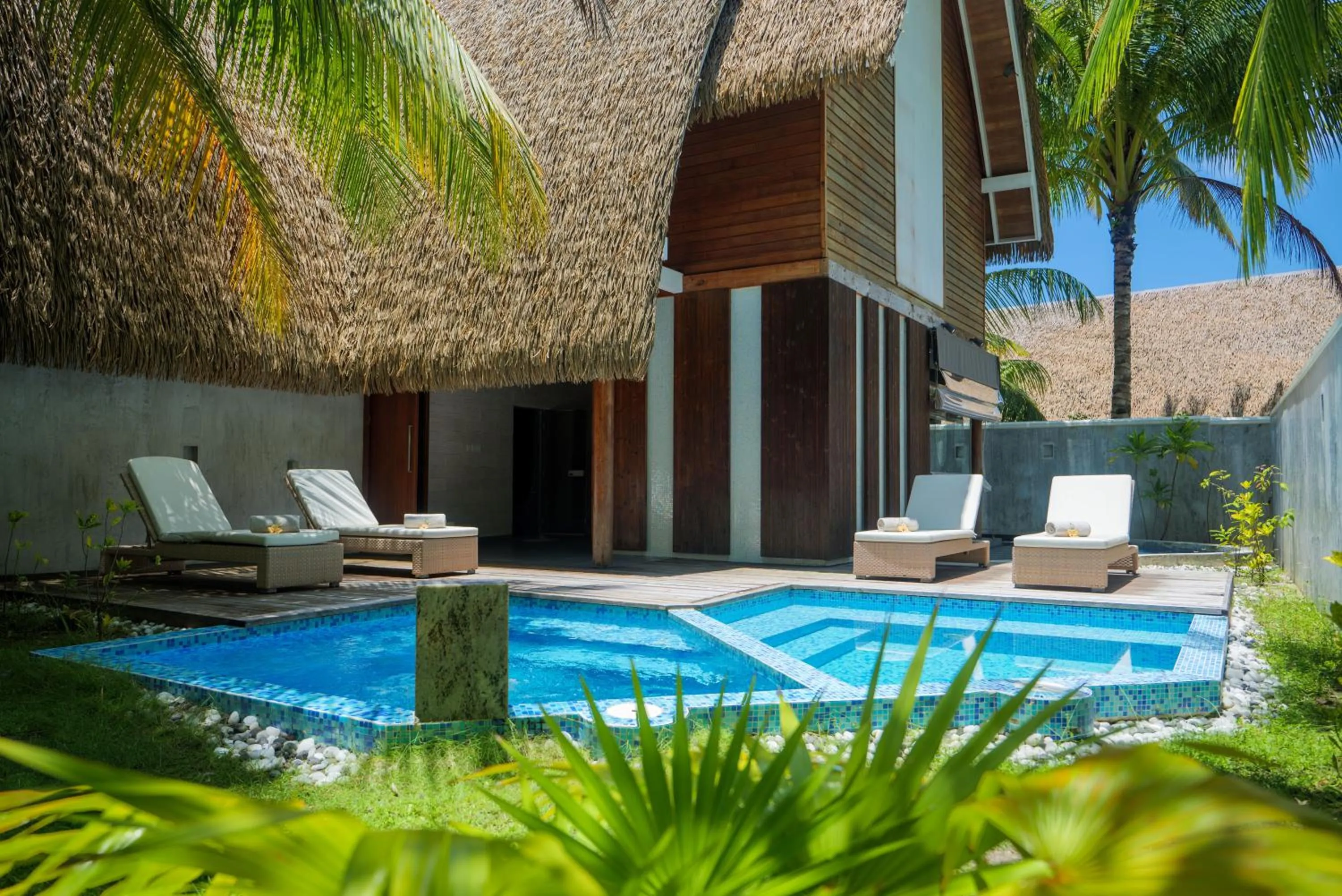 Swimming pool in Kandolhu Maldives