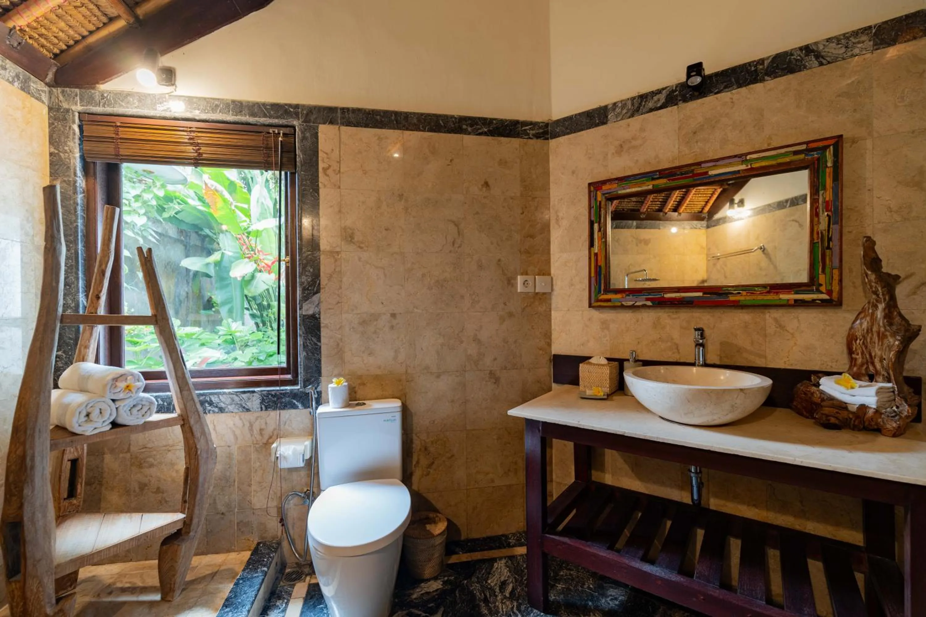 Toilet in Sama's Cottages and Villas